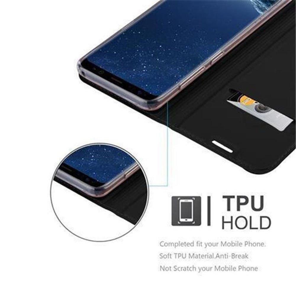 Cadorabo Hülle für Samsung Galaxy S8 Magnetverschluss, Kartenfach