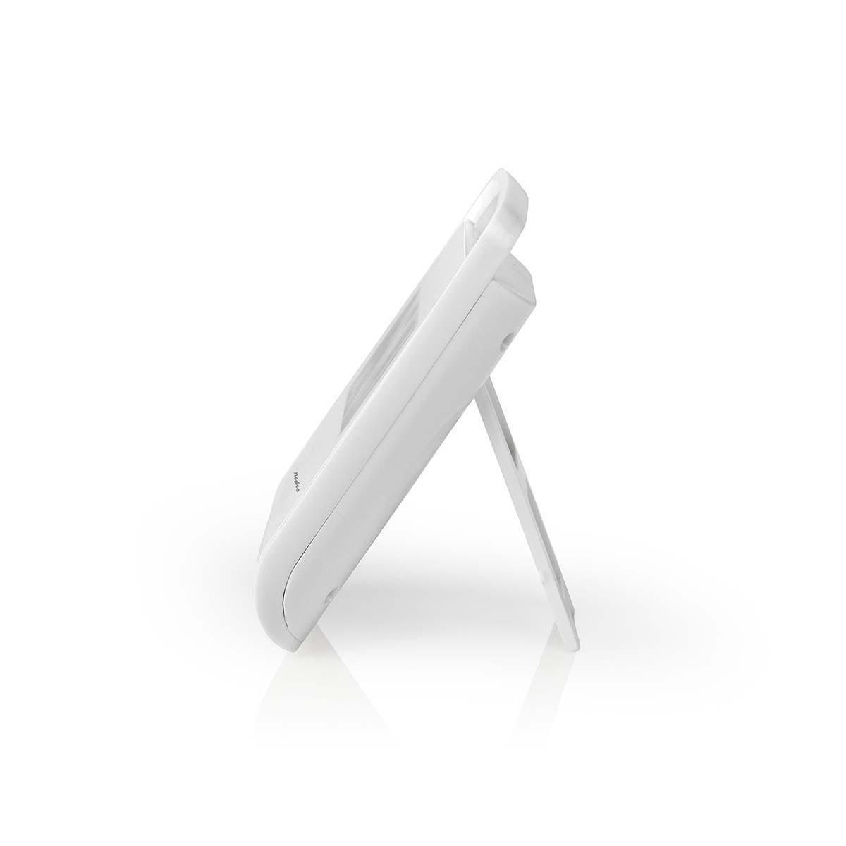 Nedis Digitales Thermometer | Innenraum | Raumtemperatur | Raumluftfeuchtigkeit | Weiß