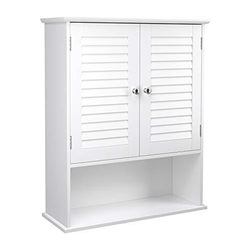 Pricenet Wandschrank mit verstellbaren Regalen,es MDF