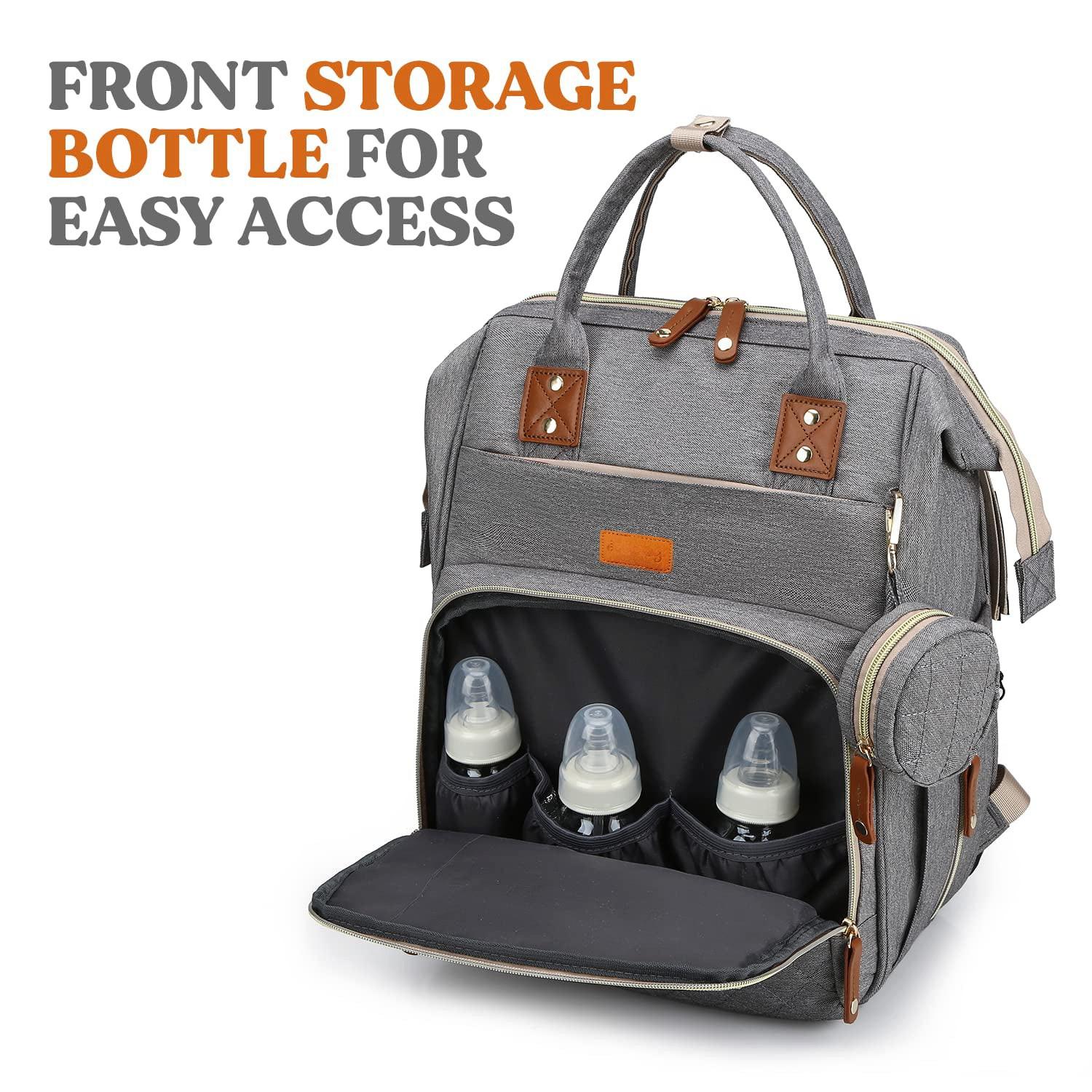 Only-bags.store Wickelrucksack Casual Wickeltaschen, Multifunktionale große Kapazität Baby Tasche Travel Backpack