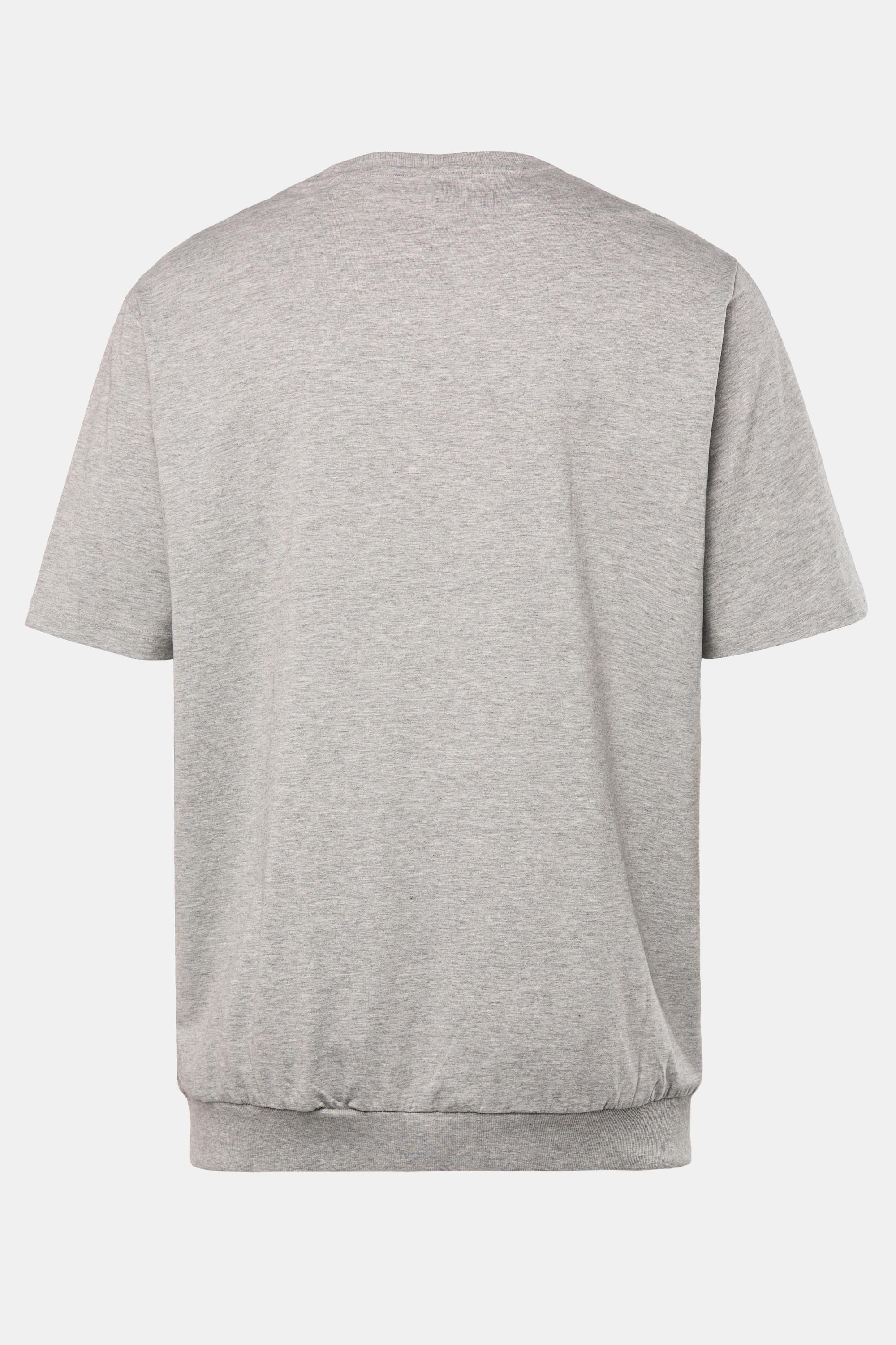 JP1880 Bauchfit Halbarm T-Shirt mit Badges