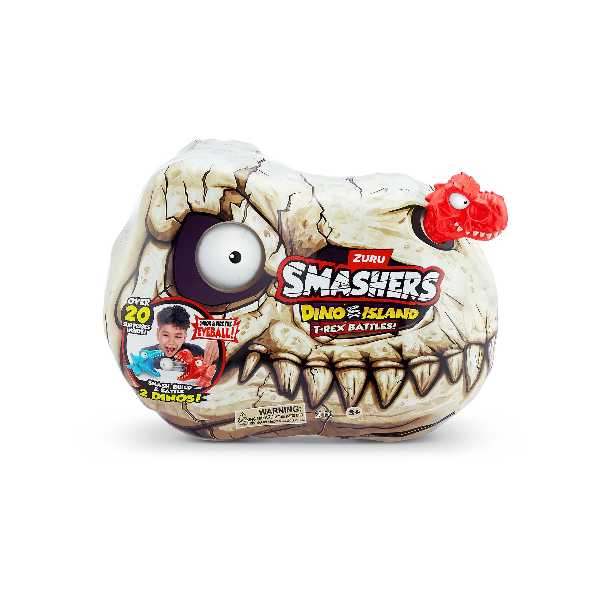 ZURU Smashers Dino Island Rex Bat, Überraschungspack