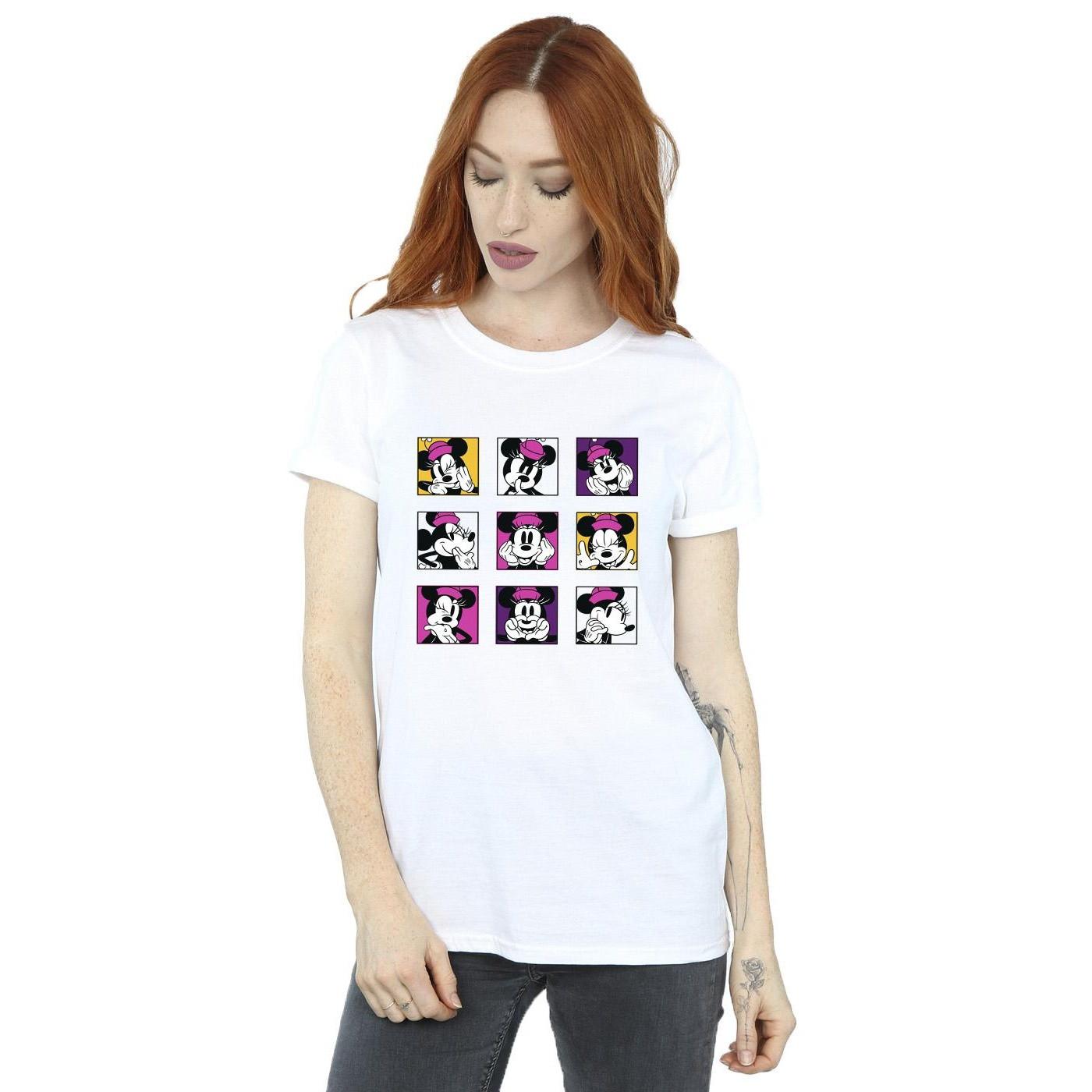 Disney Minnie Mouse Pop Art Grid T-Shirt