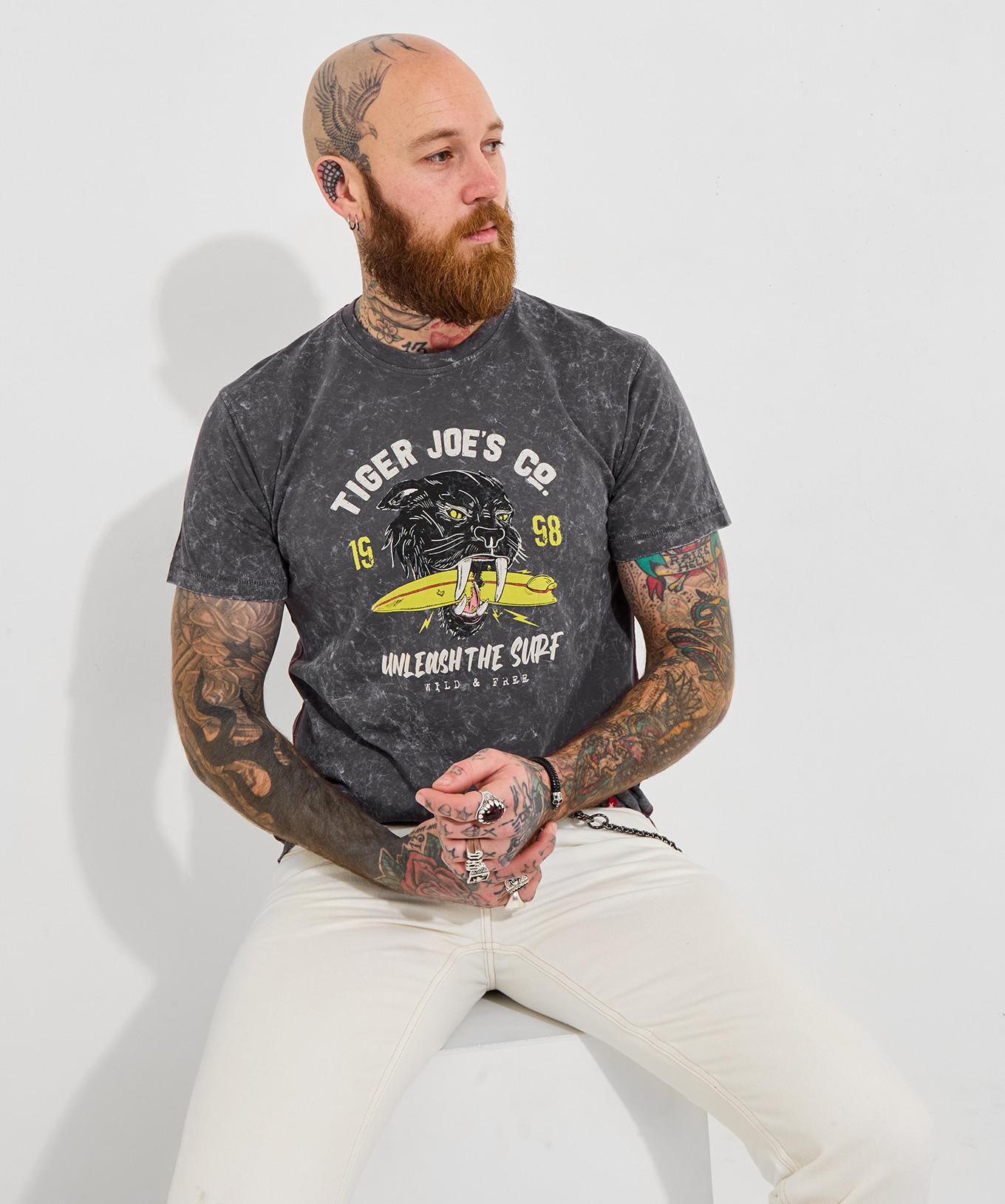 Joe Browns Tiger Joes Grafik T-Shirt