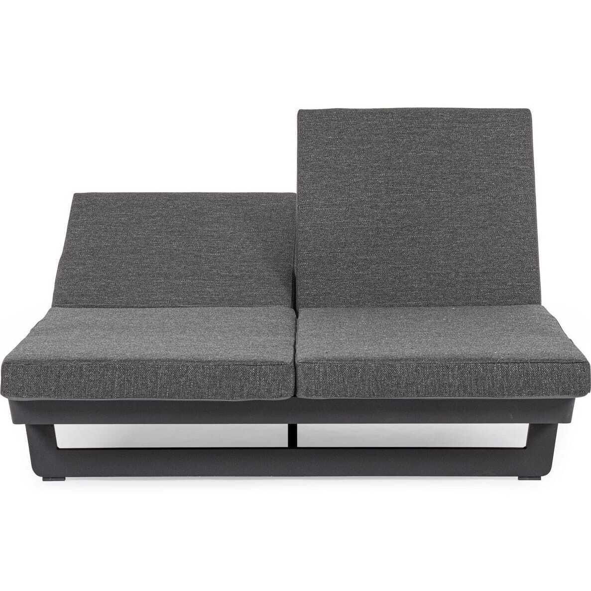 mutoni Garten Doppelliege Infinity anthrazit