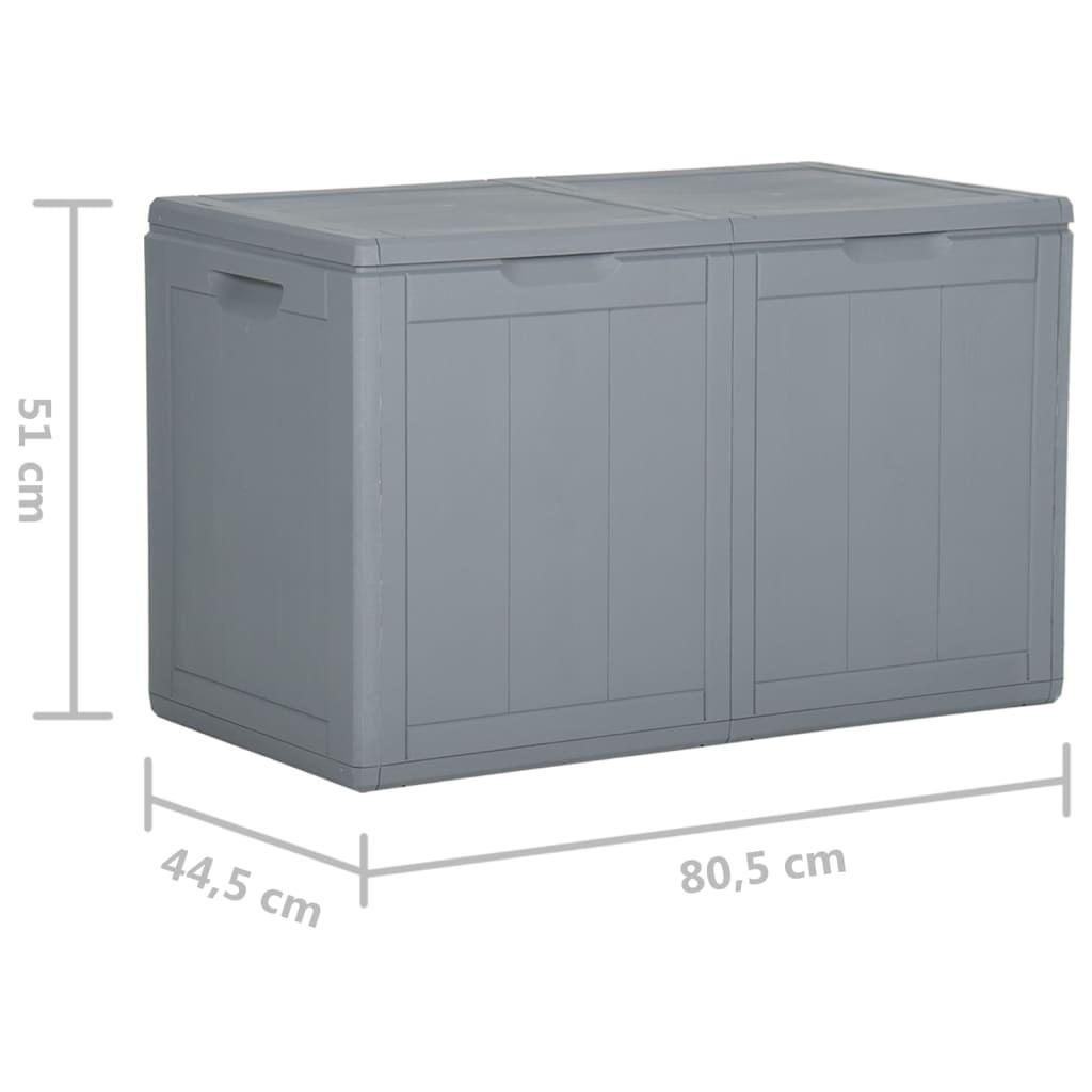 VidaXL Garten-aufbewahrungsbox polypropylen