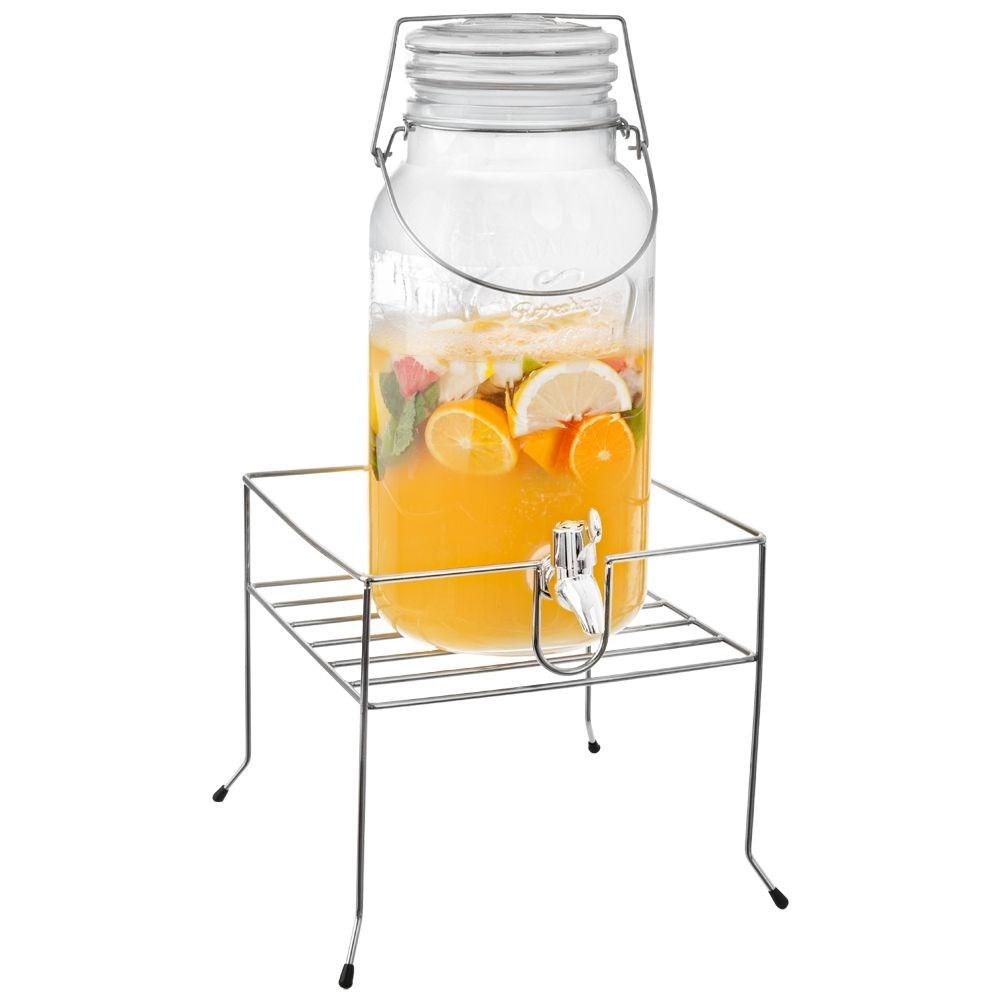 Orion Getränkeständer mit Zapfhahn, passend für 3-8-Liter-Behälter. Einfaches Abfüllen.