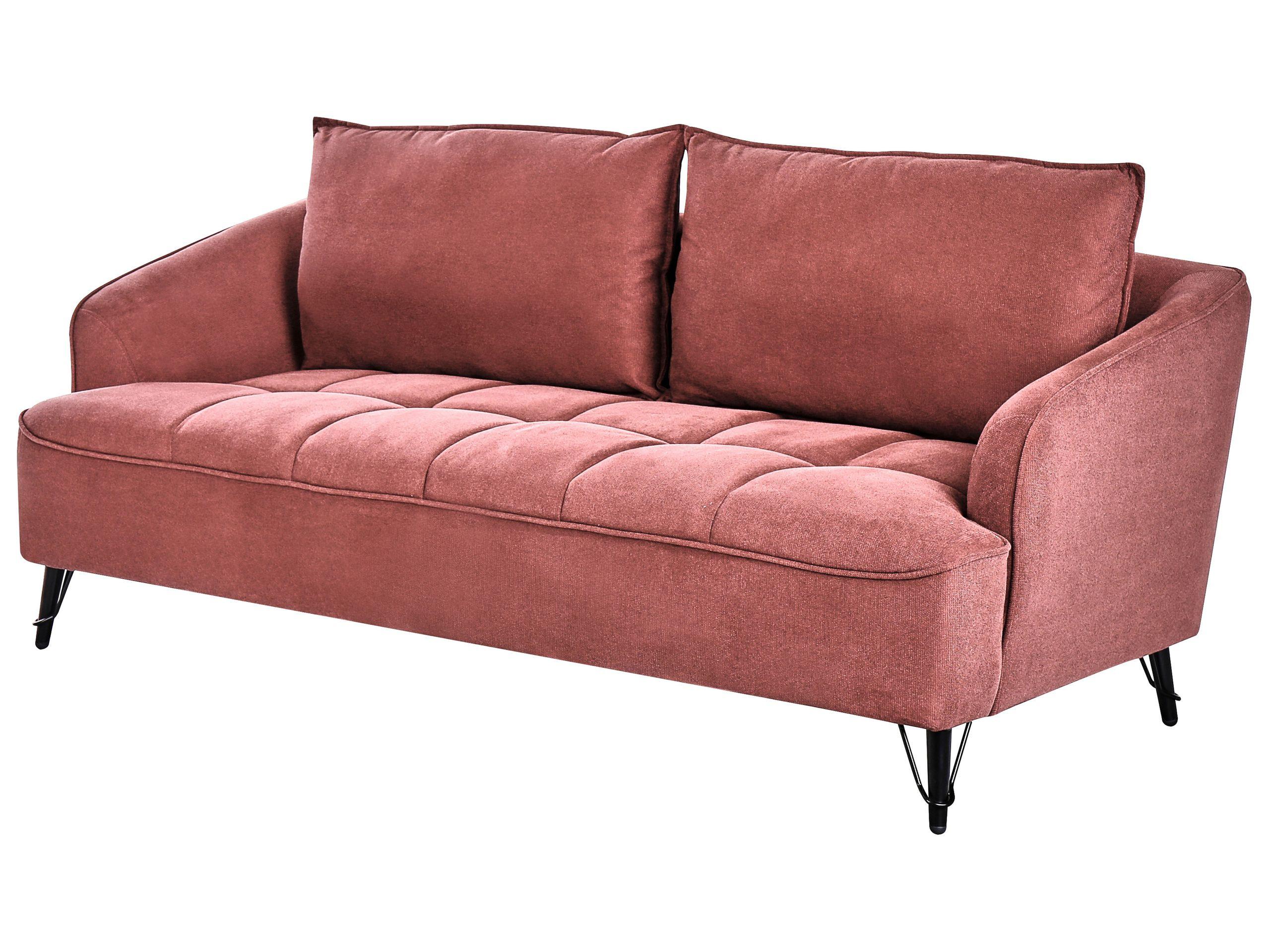 Beliani Wohnzimmer Set aus Polyester Retro HOBRO