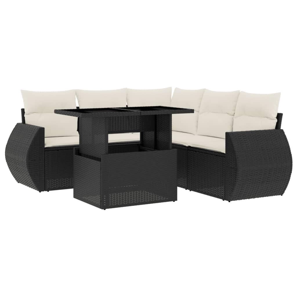 VidaXL Garten sofagarnitur poly-rattan