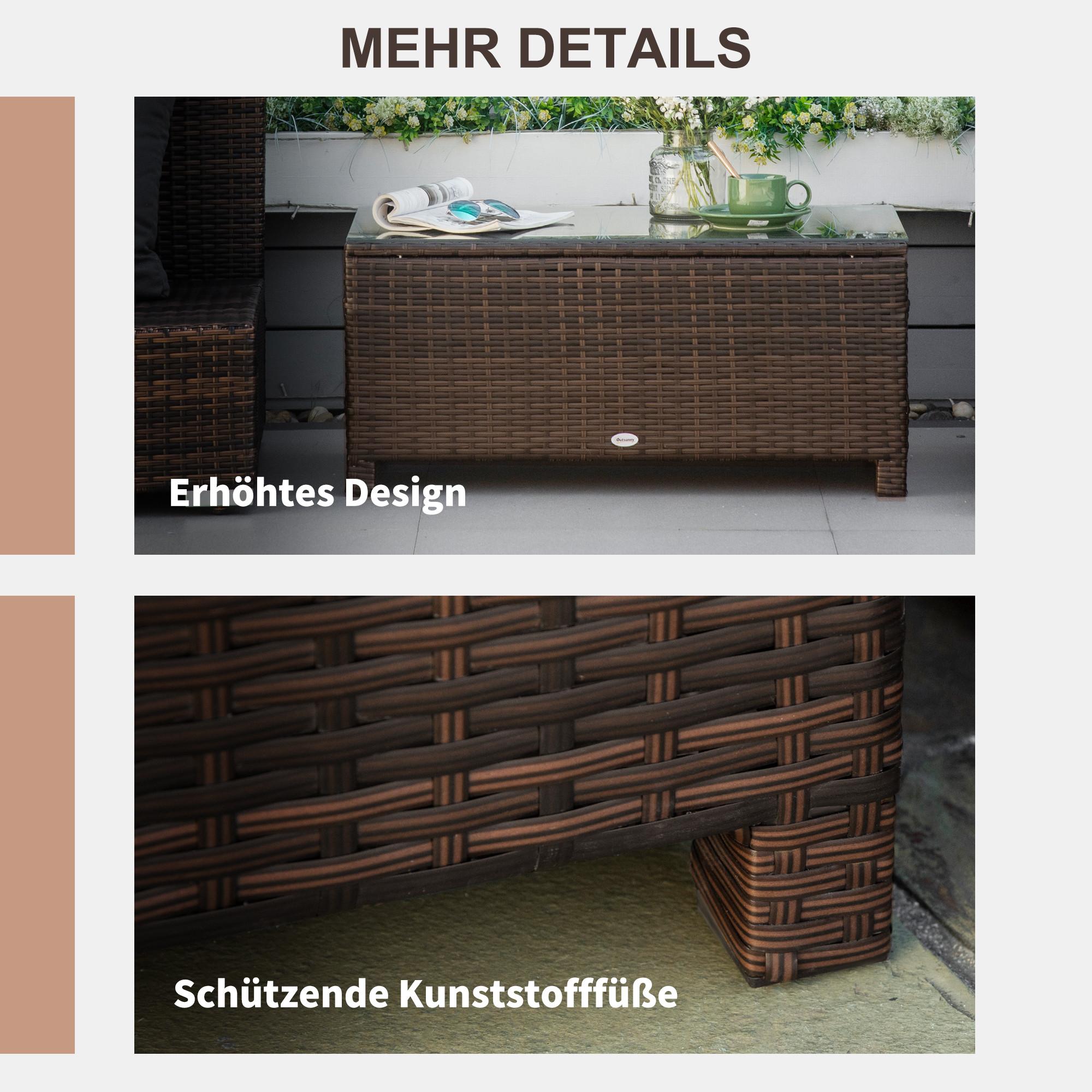 Outsunny Couchtisch