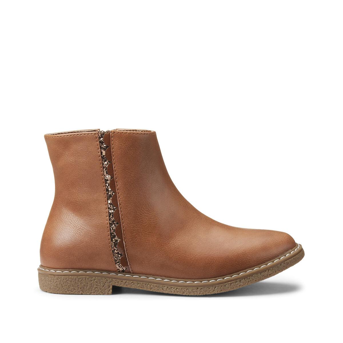 La Redoute Collections Boots mit Reissverschluss