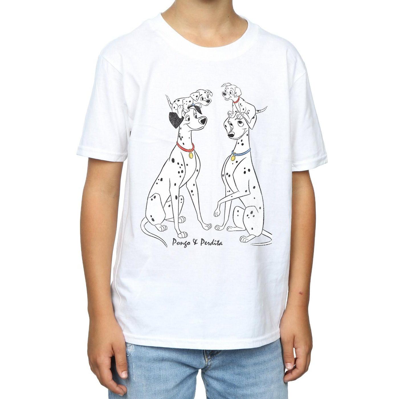Disney 101 Dalmatians Pongo And Perdita TShirt