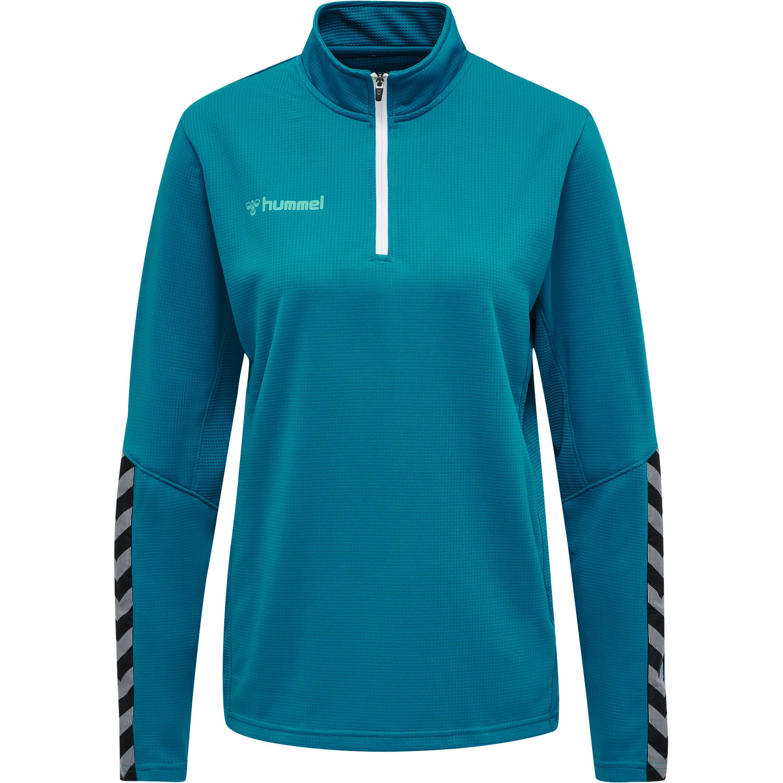 Hummel sweatshirt damen humme demi-zip hmauthentic