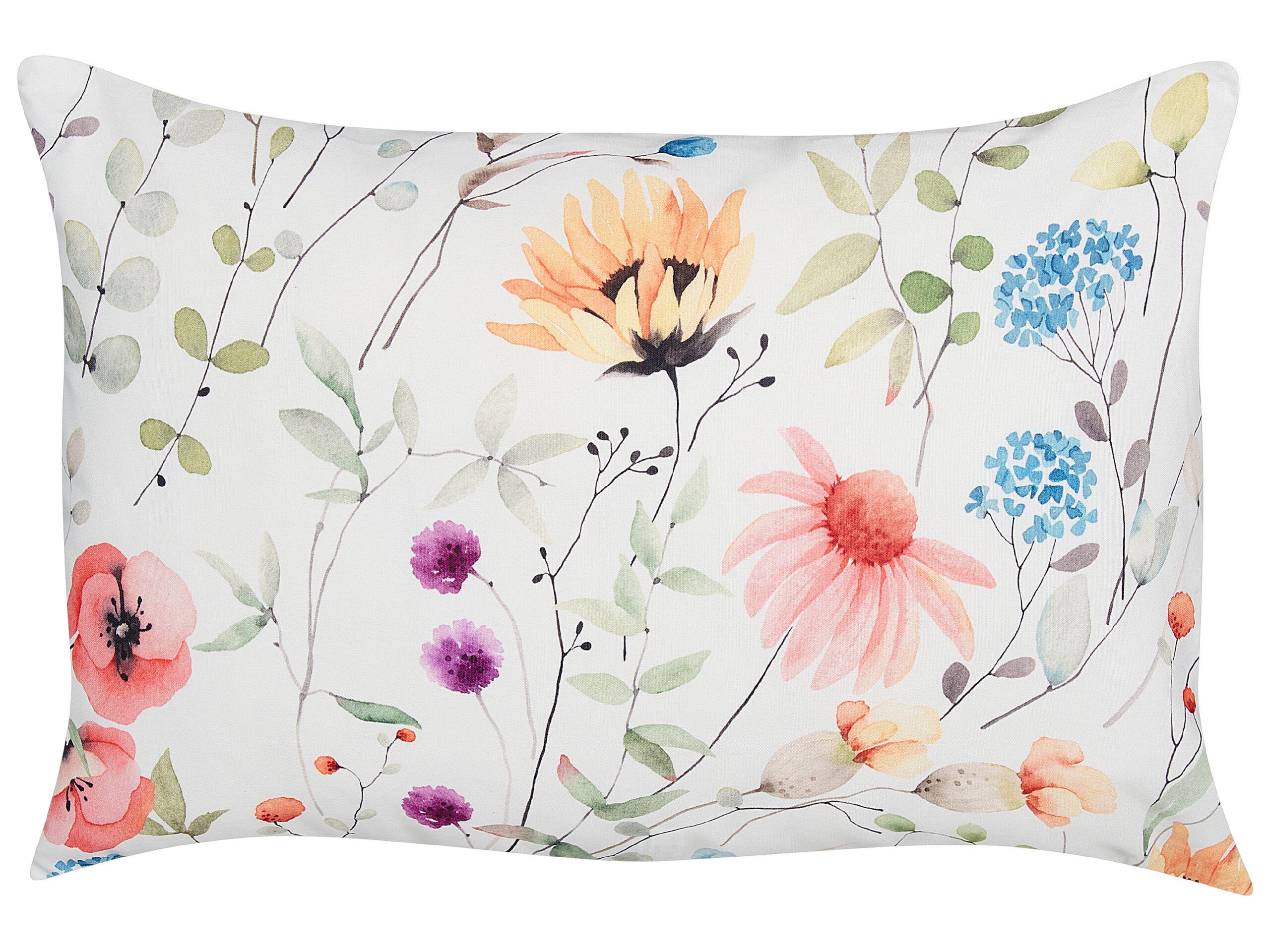 Beliani Gartenkissen 2er Set aus Polyester Boho MONESI