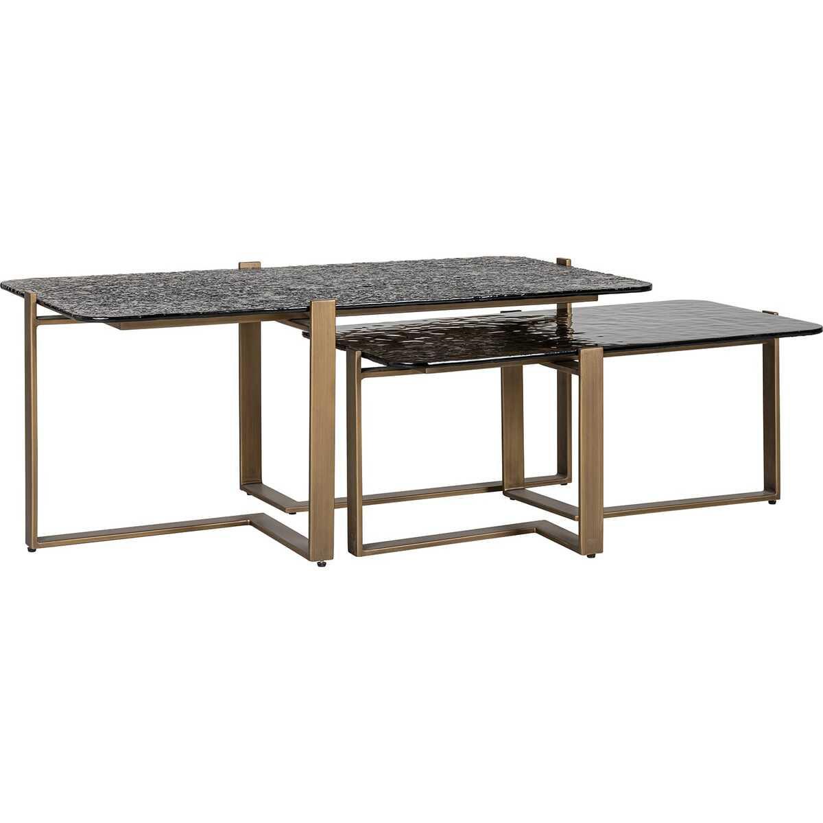 mutoni Couchtisch Sterling 110x65 (2er-Set)