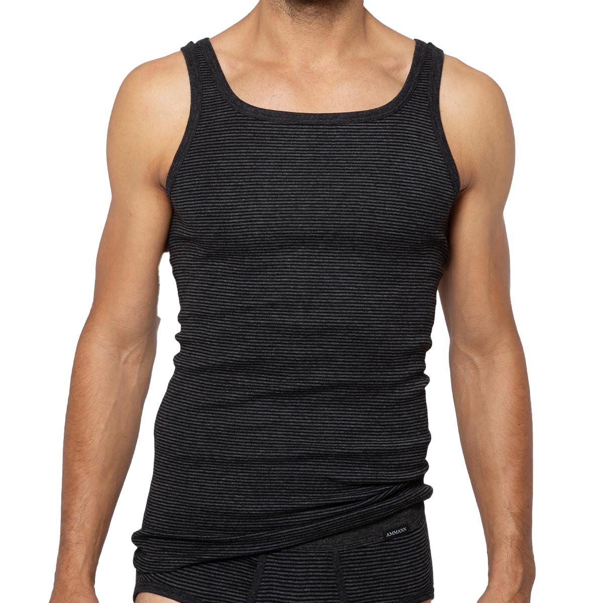 Ammann 3er Pack Jeans Feinripp - Unterhemd / Tanktop