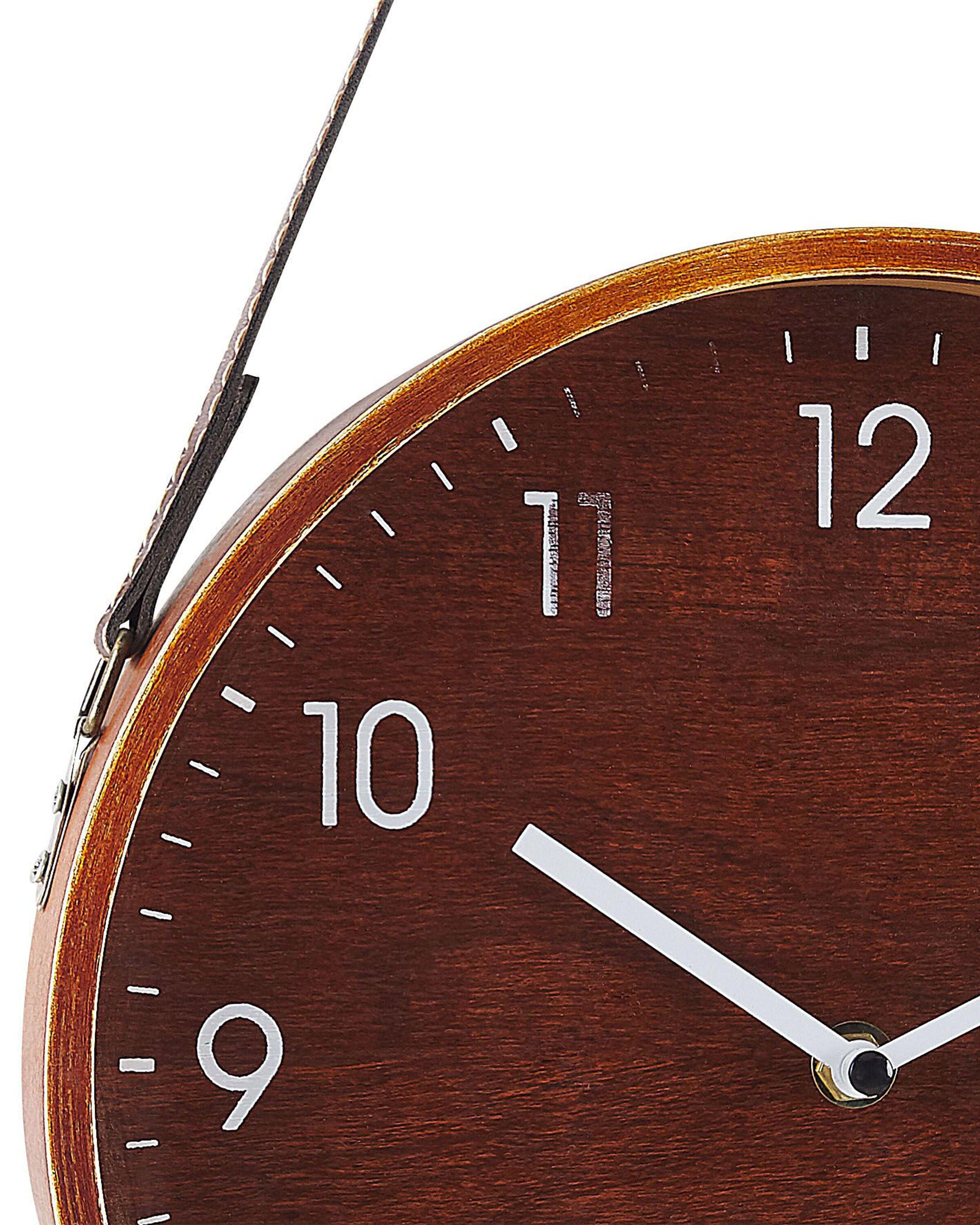 Beliani Wanduhr aus MDF-Platte Retro RENENS