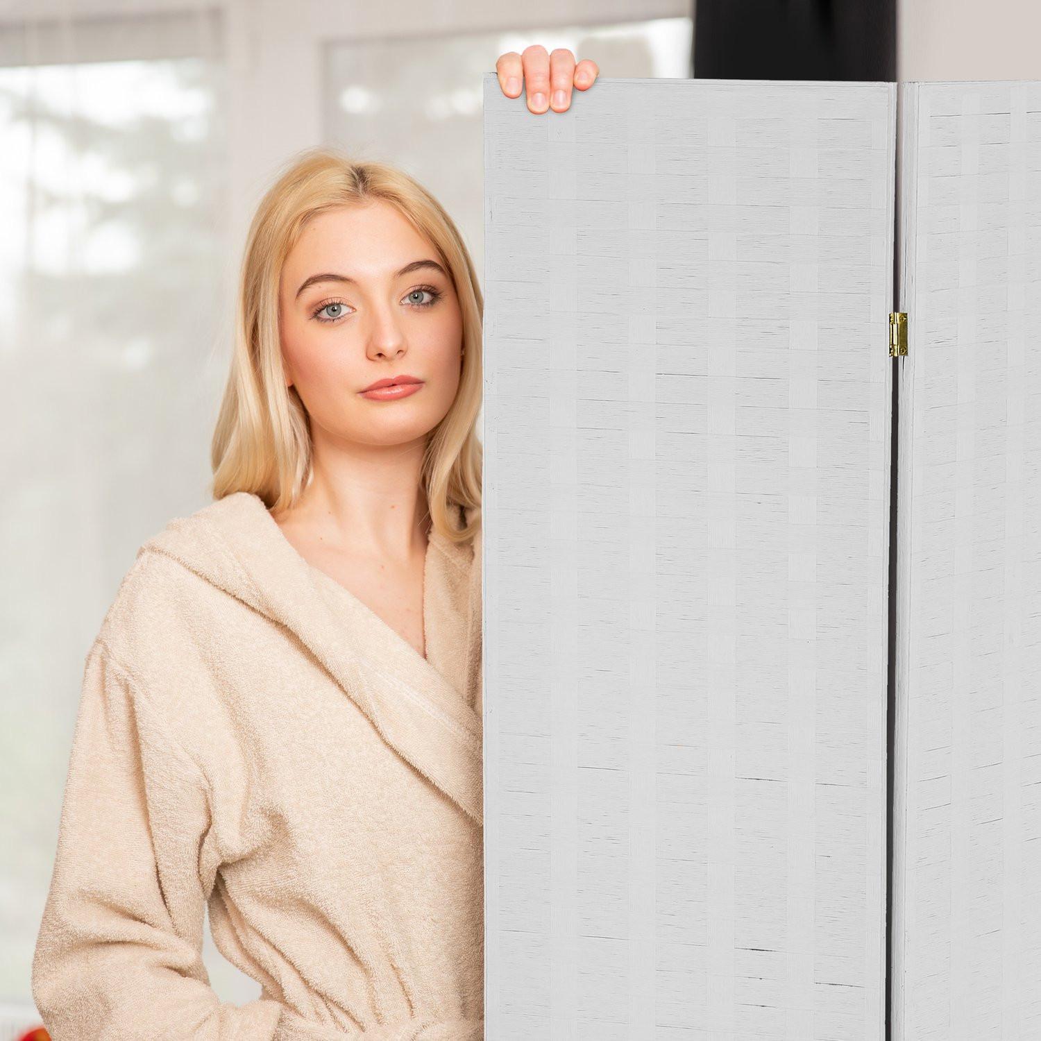 B2X Sichtschutzwand mit 8 Paneelen