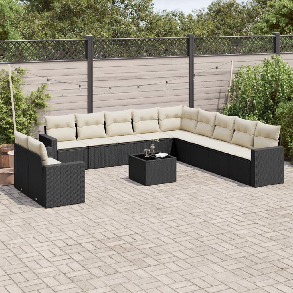 VidaXL Garten sofagarnitur poly-rattan