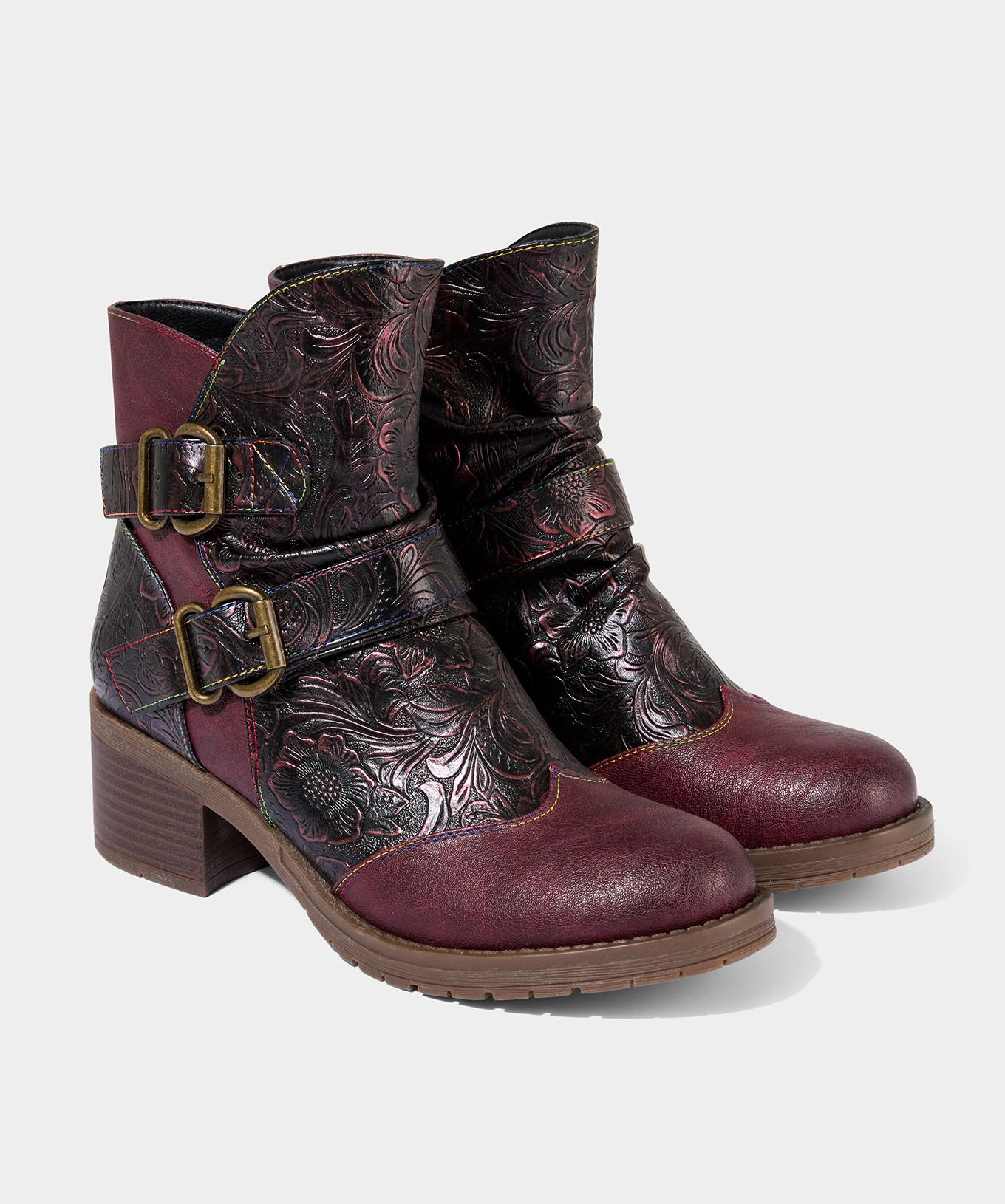 Joe Browns Stiefeletten mit metallischem Wirbelmuster