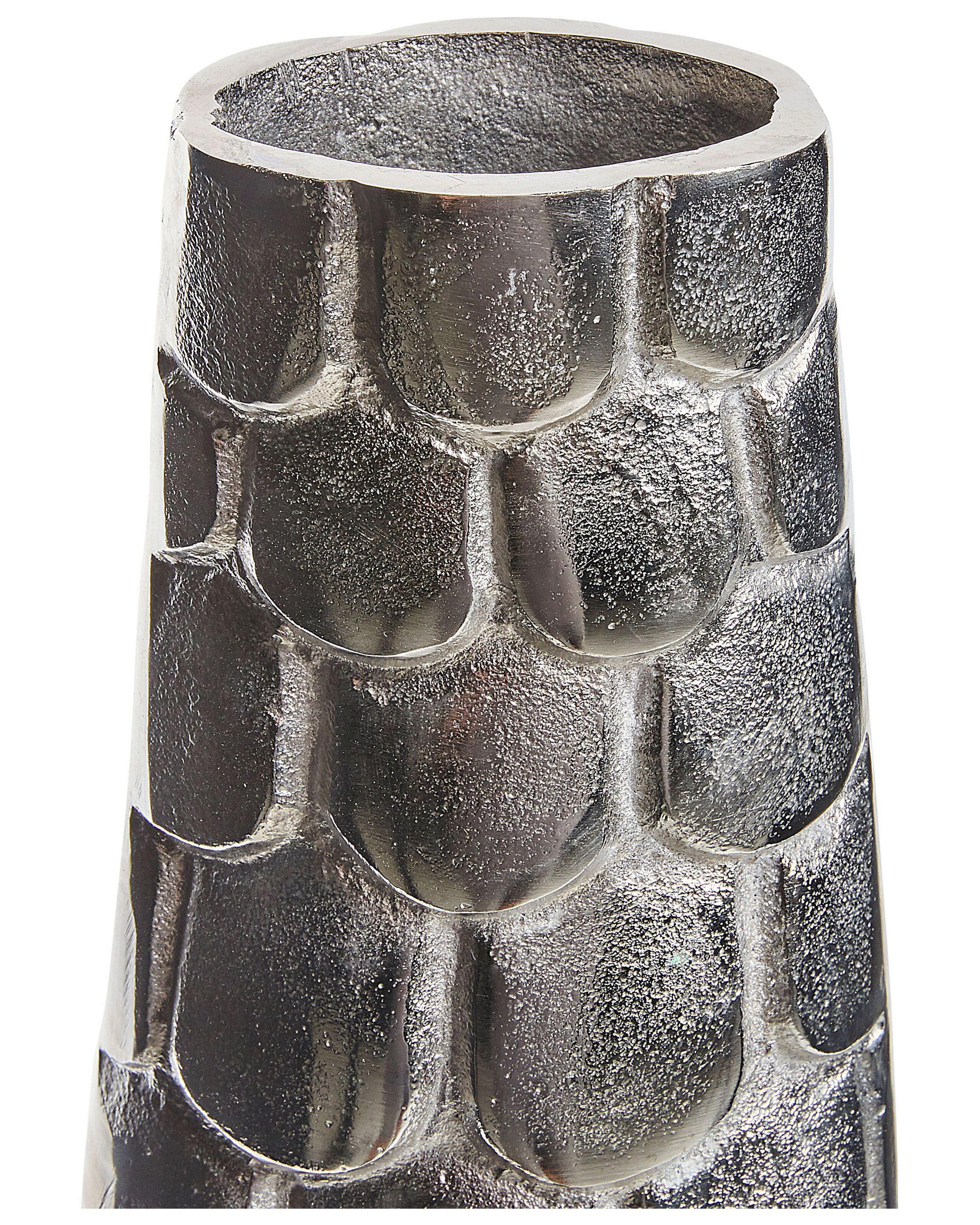 Beliani Blumenvase aus Aluminium Glamourös SUKHOTHAI