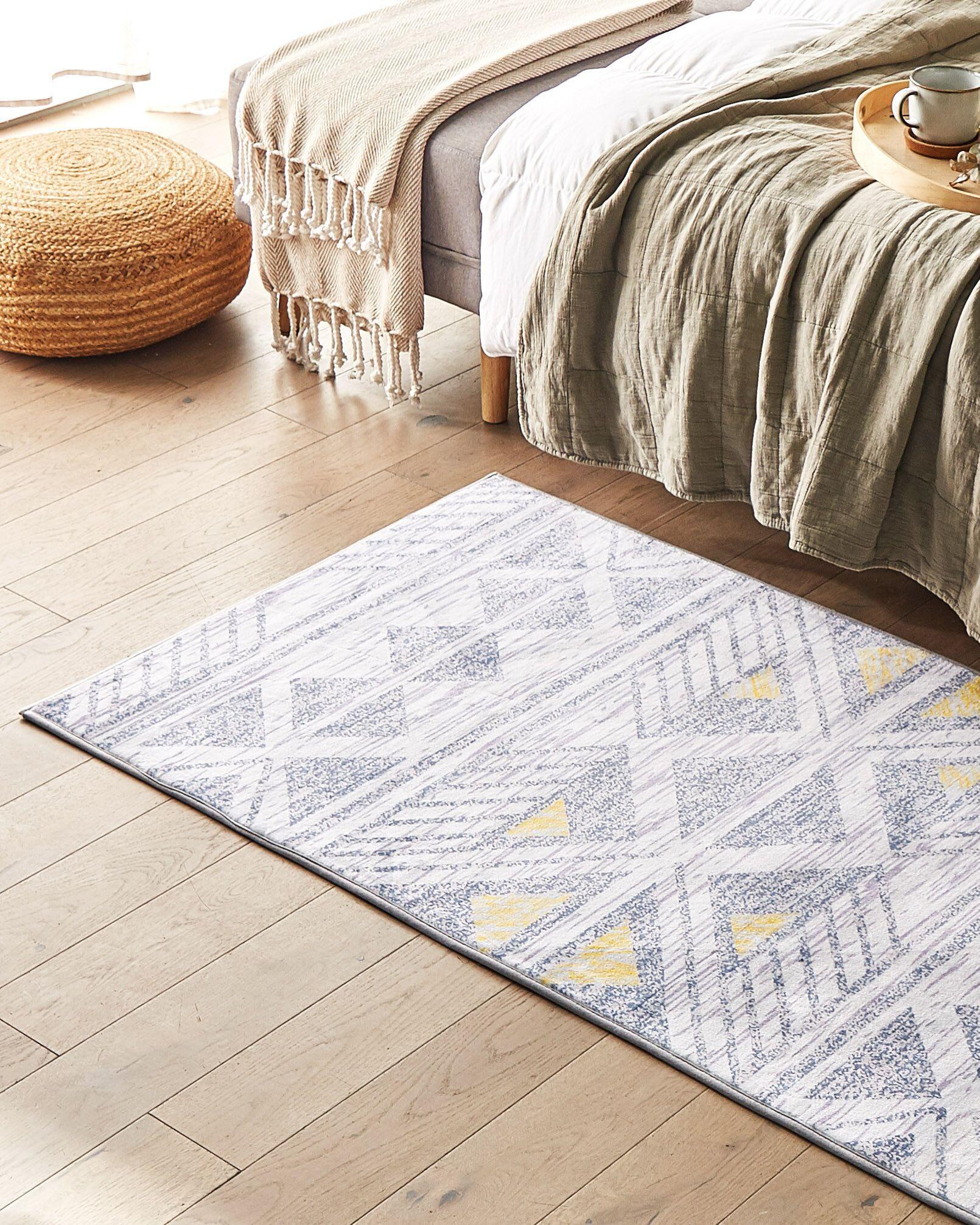 Beliani Teppich aus Polyester Boho KARGI