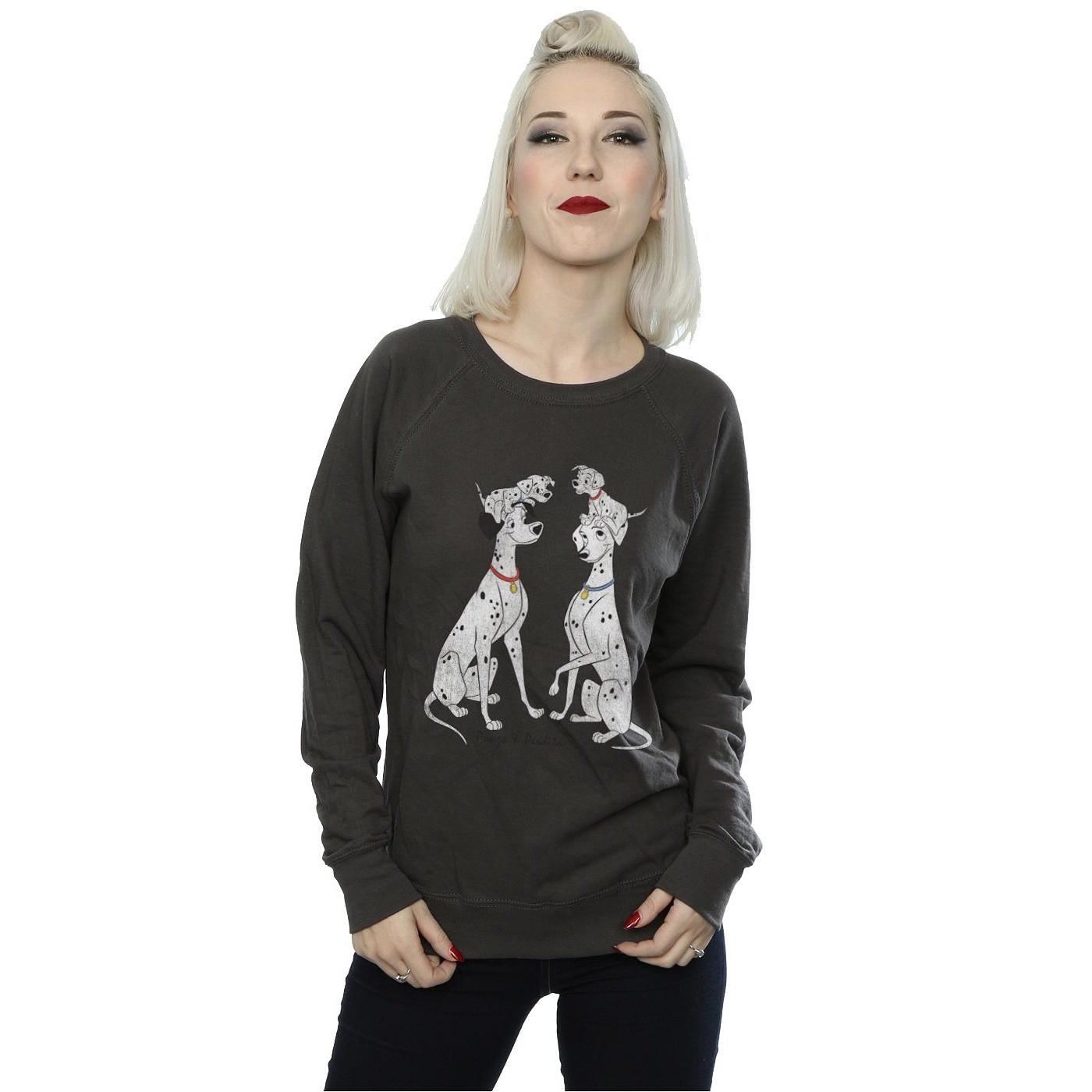 101 Dalmatians Pongo And Perdita Sweatshirt