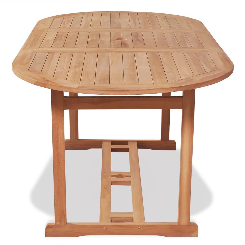 VidaXL Essgruppe teak