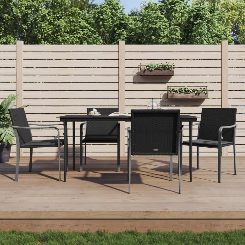 VidaXL Garten essgruppe poly-rattan