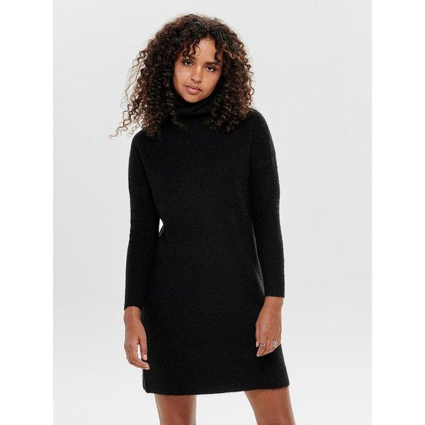 ONLY Strickkleid mit Rollkragen