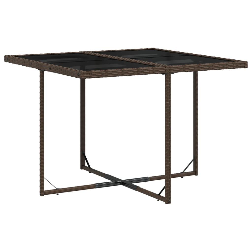 VidaXL Garten essgruppe poly-rattan