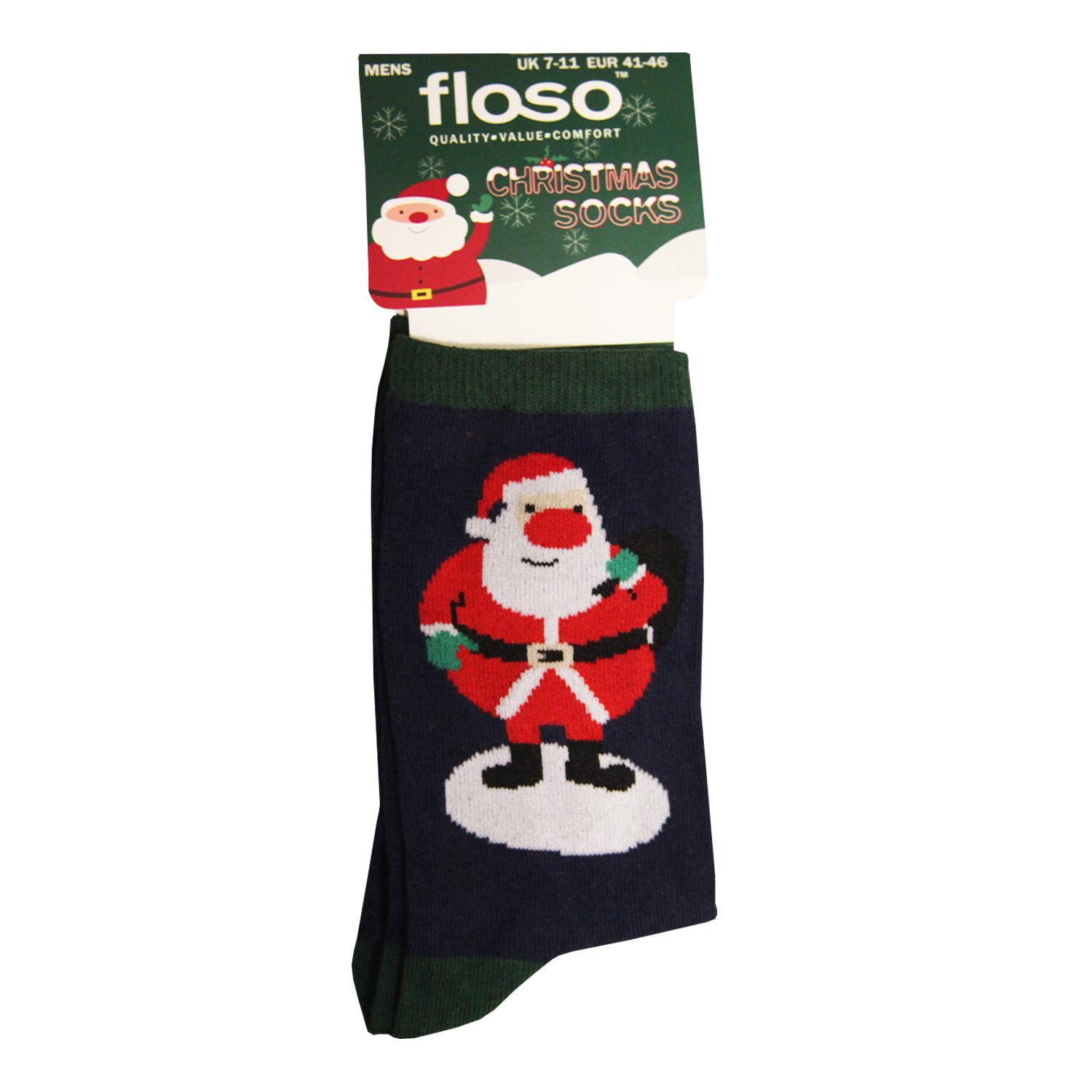 Floso Socken, Weihnachtsmann, Weihnachten