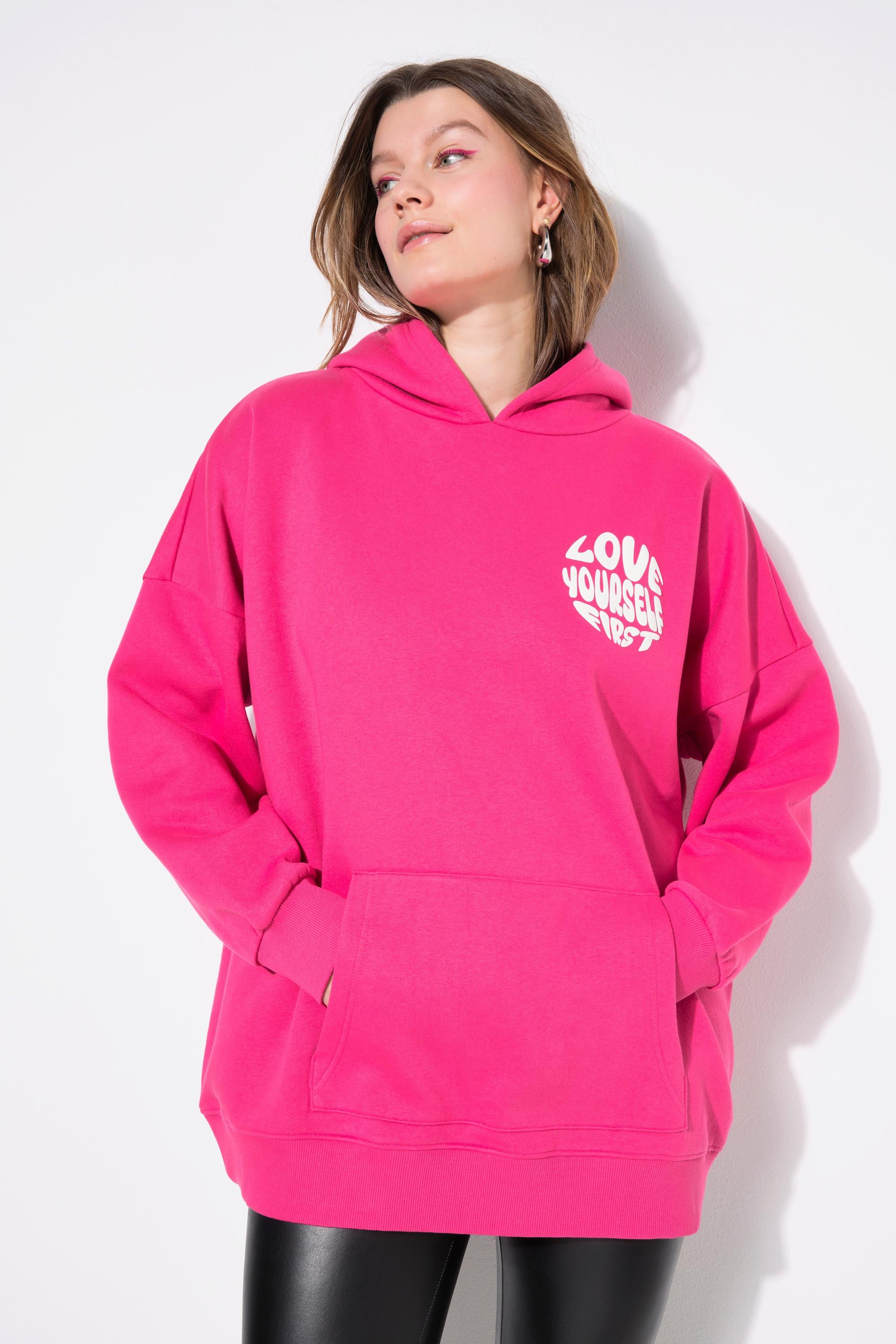 Studio Untold Hoodie, oversized, Wording-Print, Kapuze