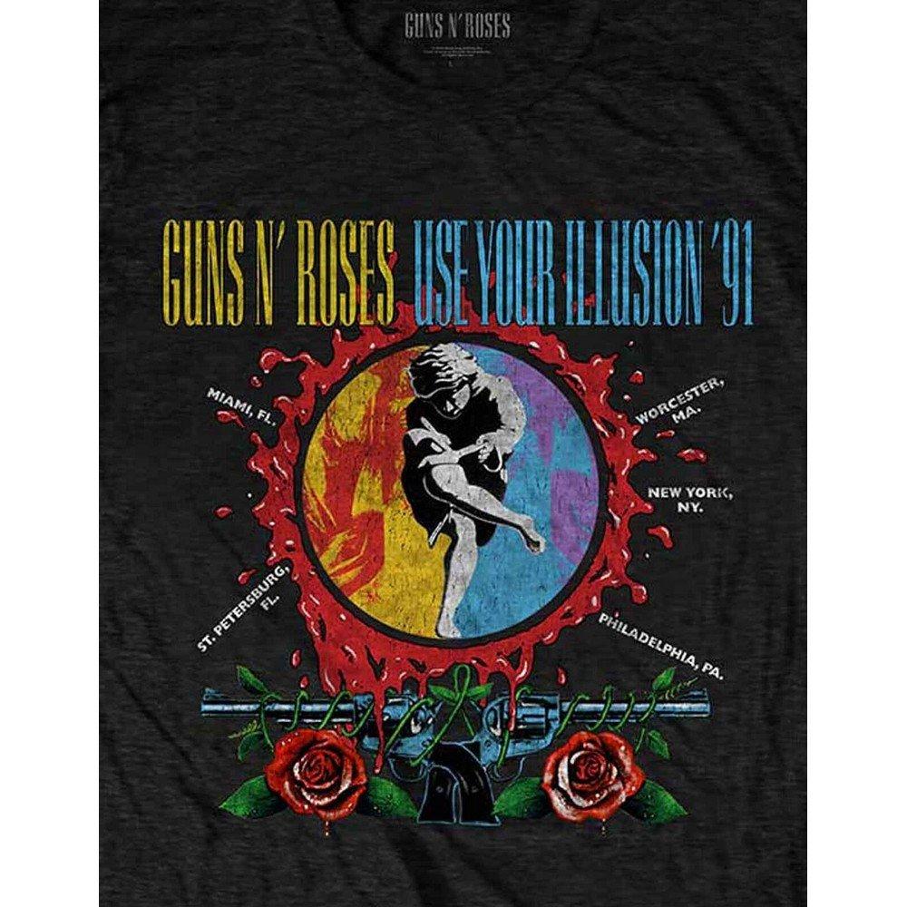 Guns N Roses Guns N' Roses Use Your Illusion '91 T-Shirt