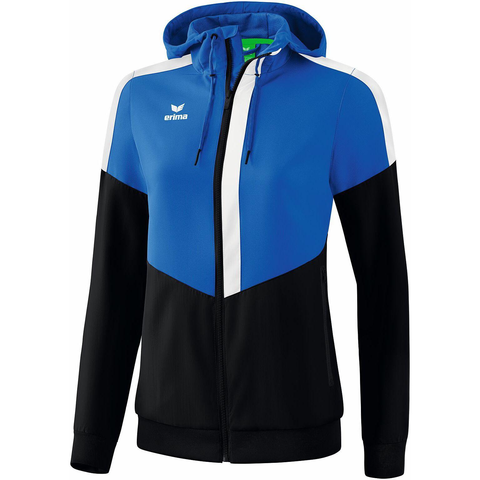 Erima kapuzenjacke für damen tracktop squad