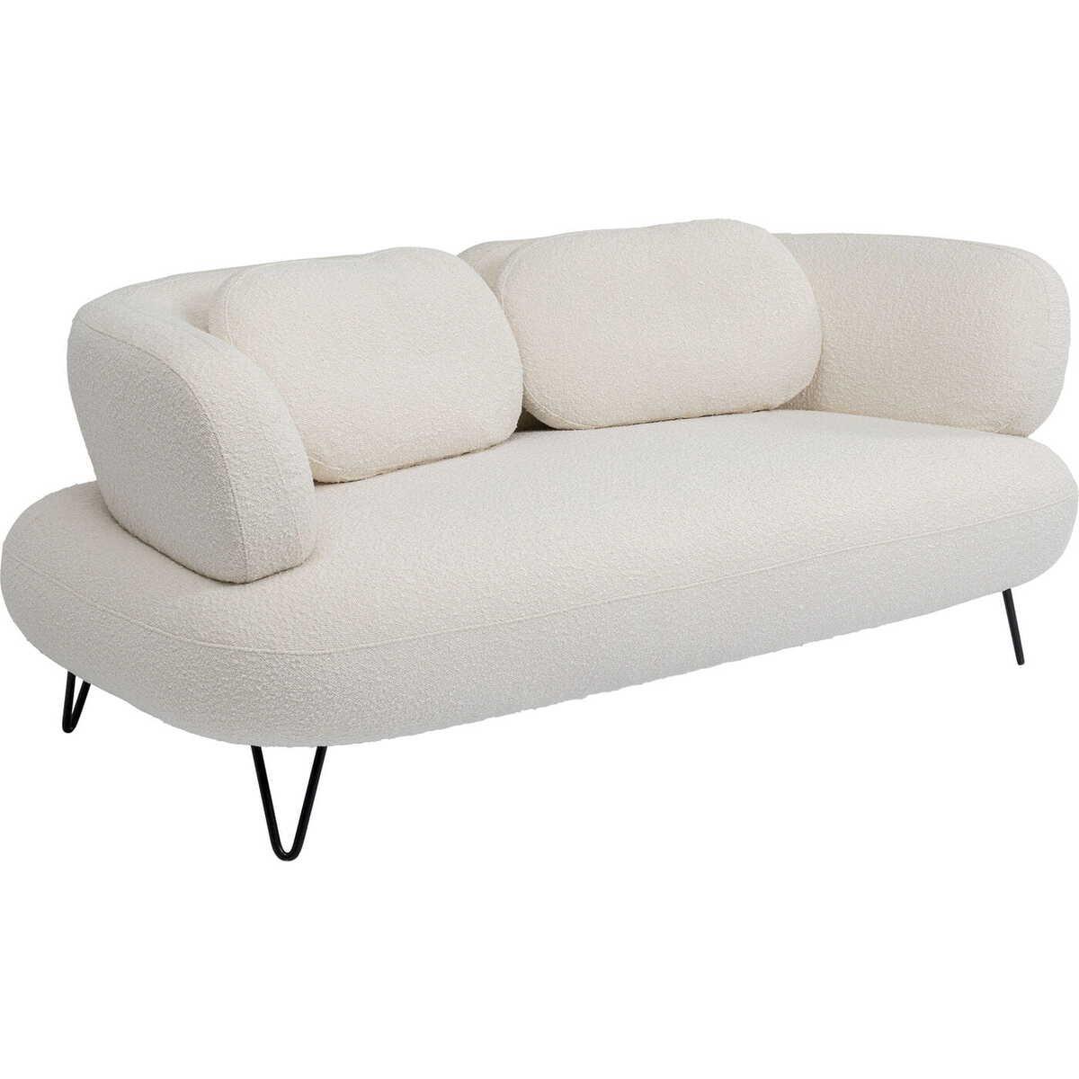 KARE Design Sofa Peppo 2-Sitzer weiss 182