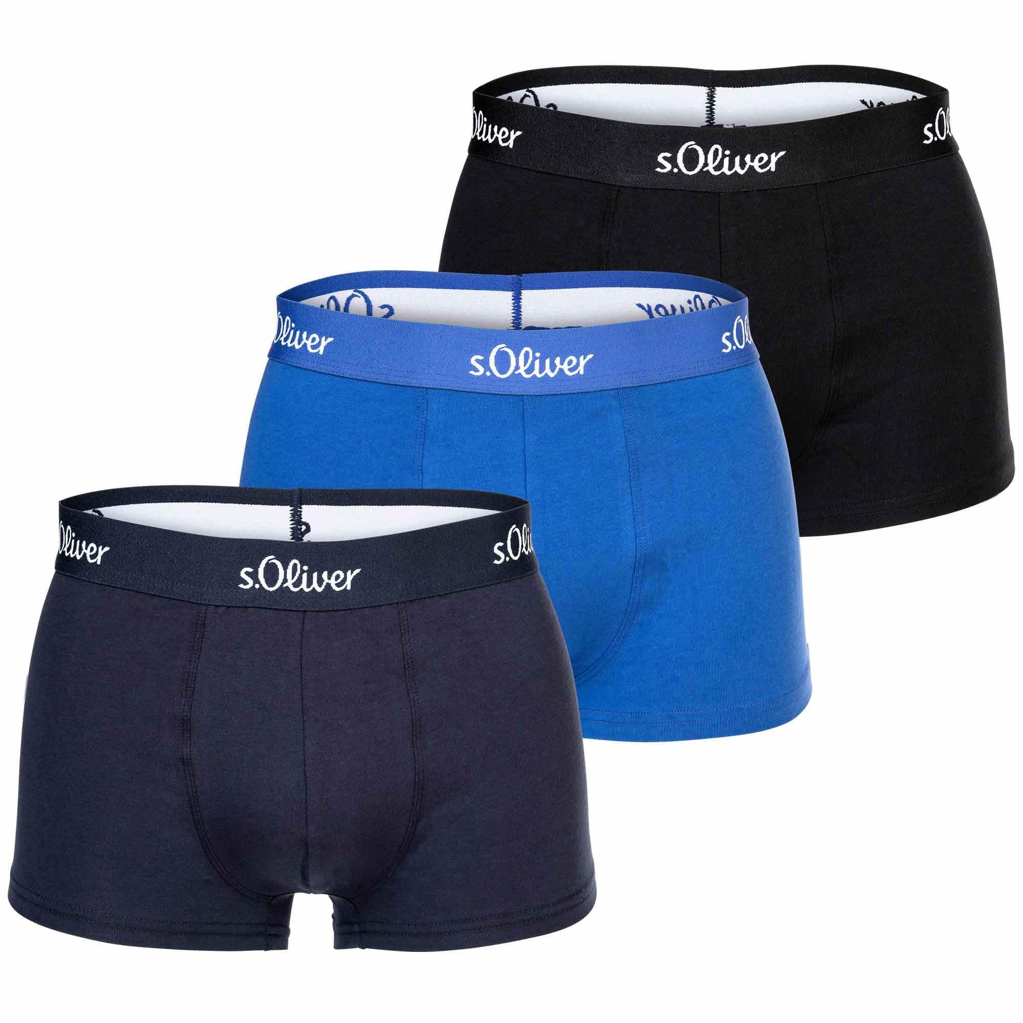 s. Oliver Boxershort 3er Pack Stretch