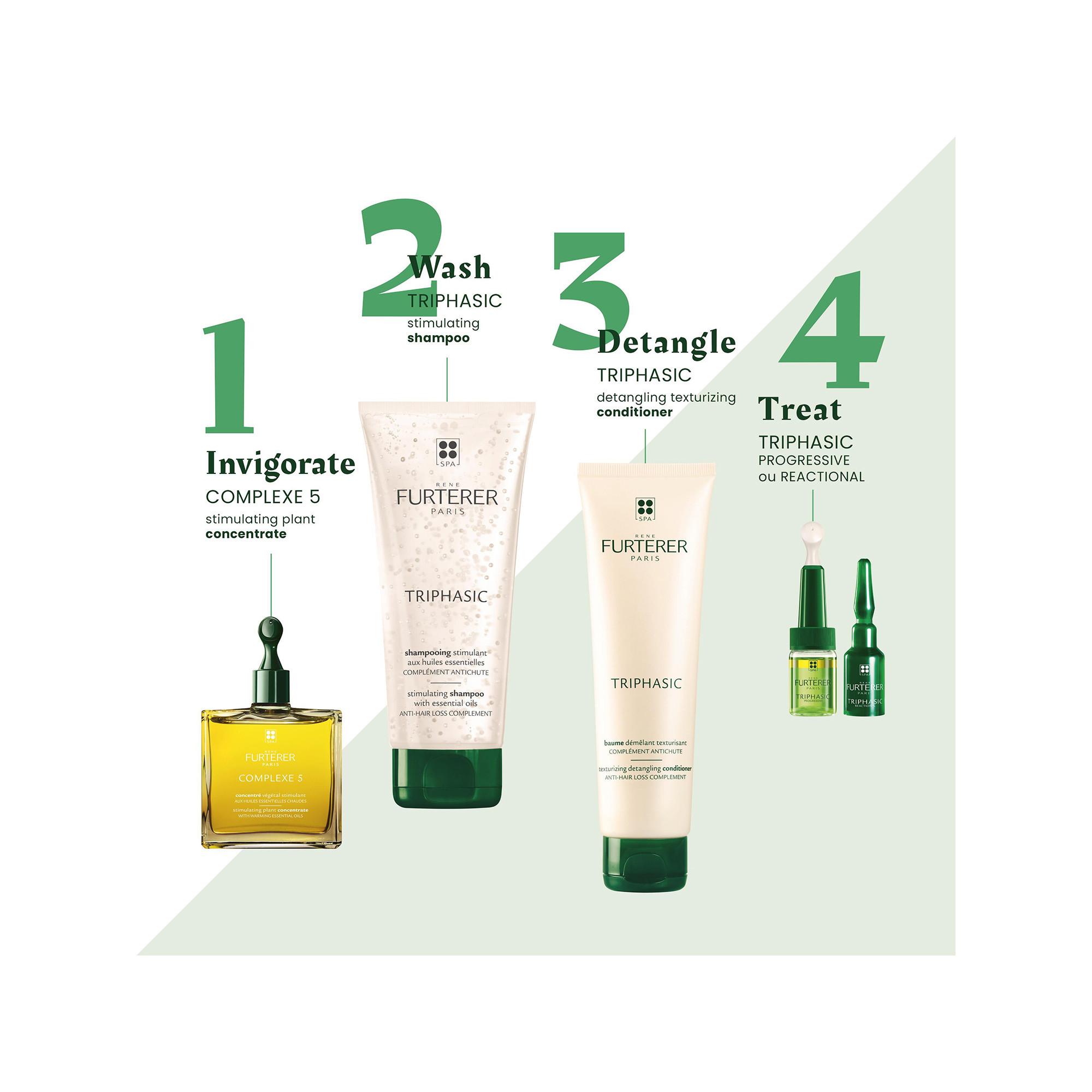 FURTERER Triphasic Shampoo bei Haarausfall