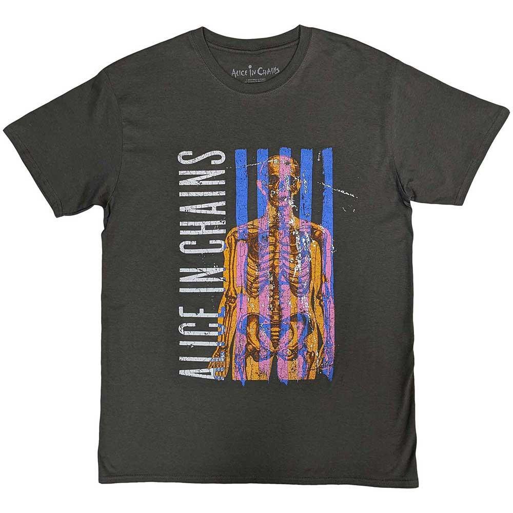 Alice In Chains Alice in Chains Skelett Print T-Shirt