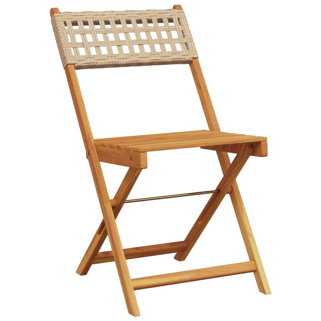 VidaXL Bistro set akazienholz