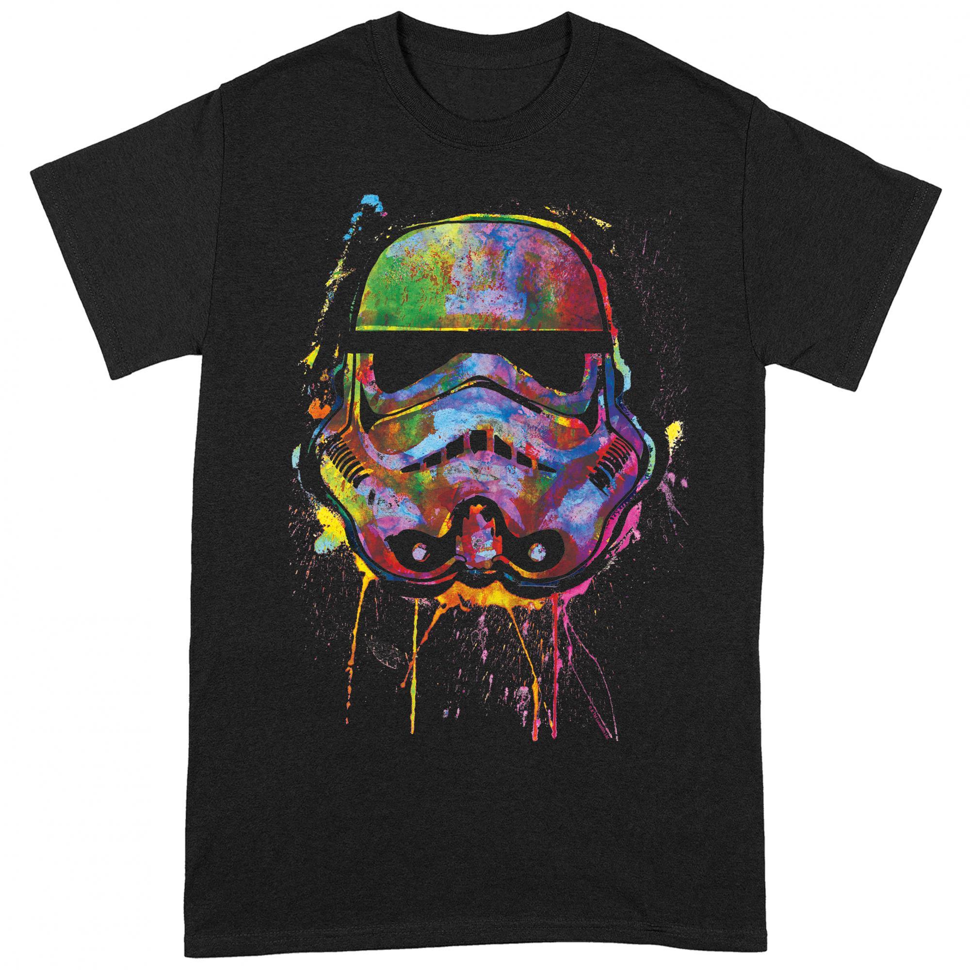 STAR WARS Star Wars Stormtrooper Farbspritzer T-Shirt