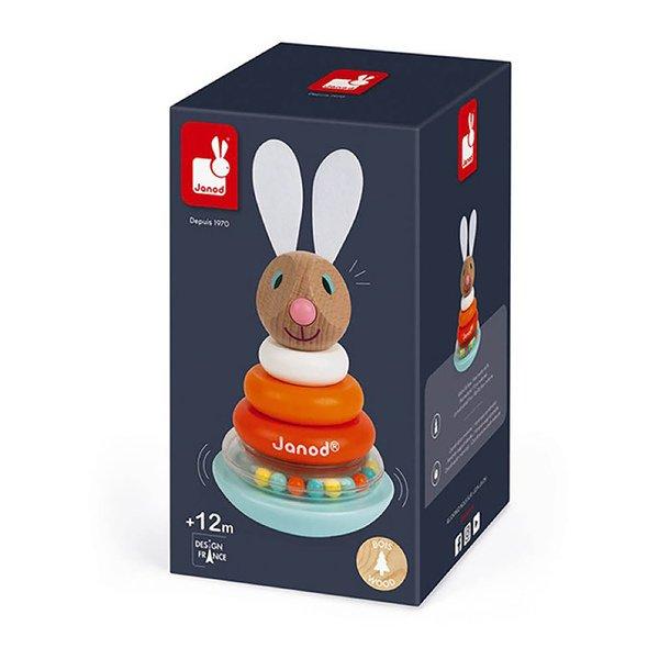 Janod Steh-Auf-Männchen Hase