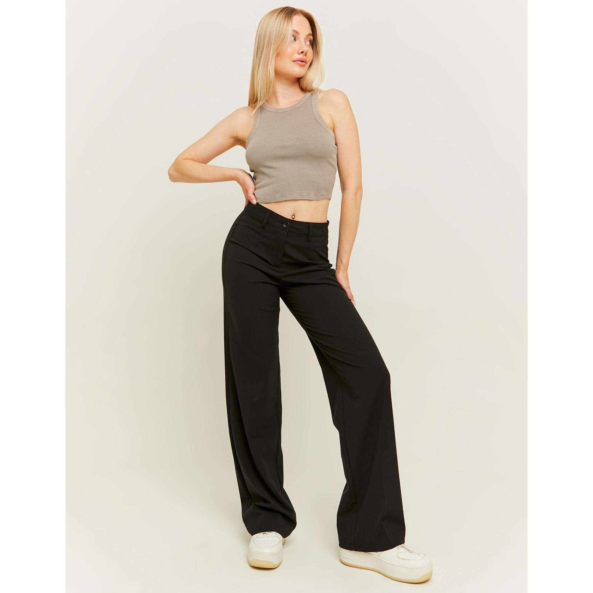 Tally Weijl High-Waist Straight Leg Tailoring Hose