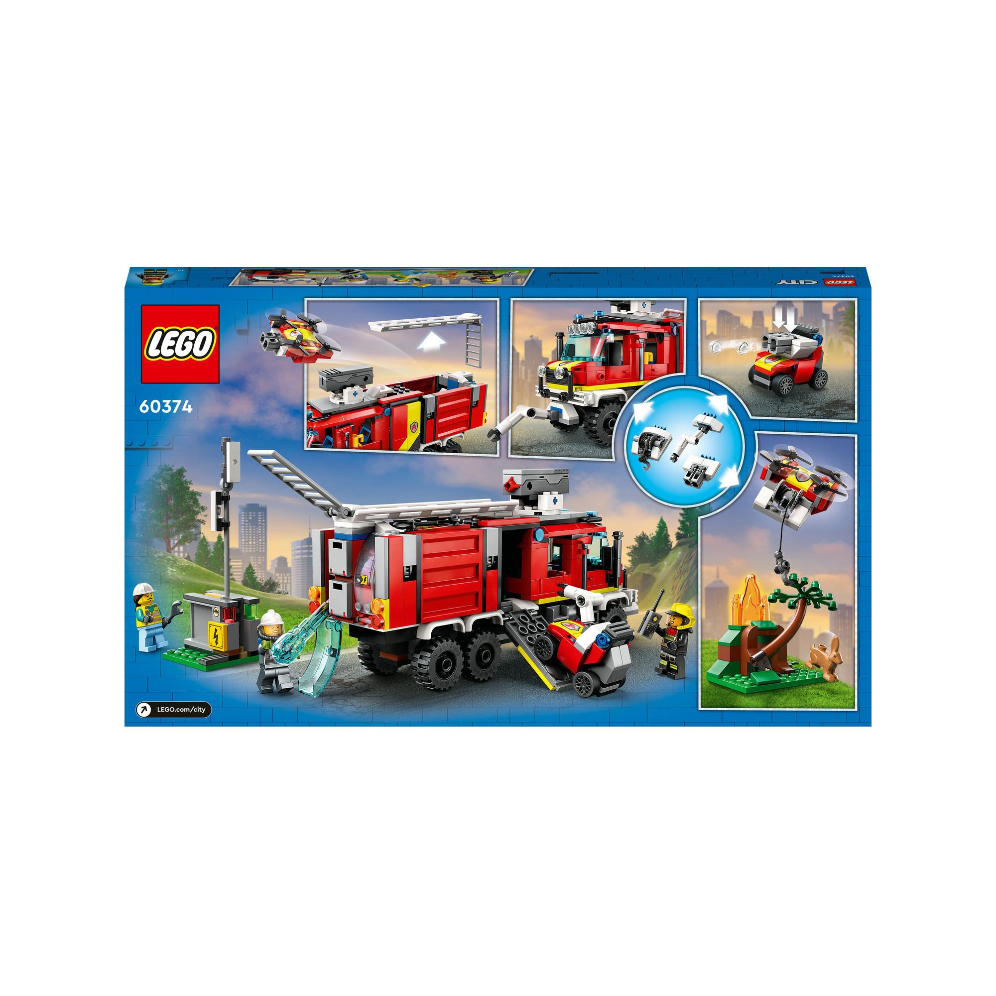 LEGO® 60374 Einsatzleitwagen der Feuerwehr