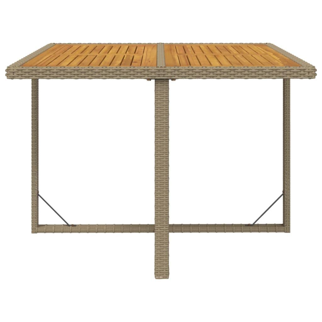 VidaXL Gartentisch poly-rattan