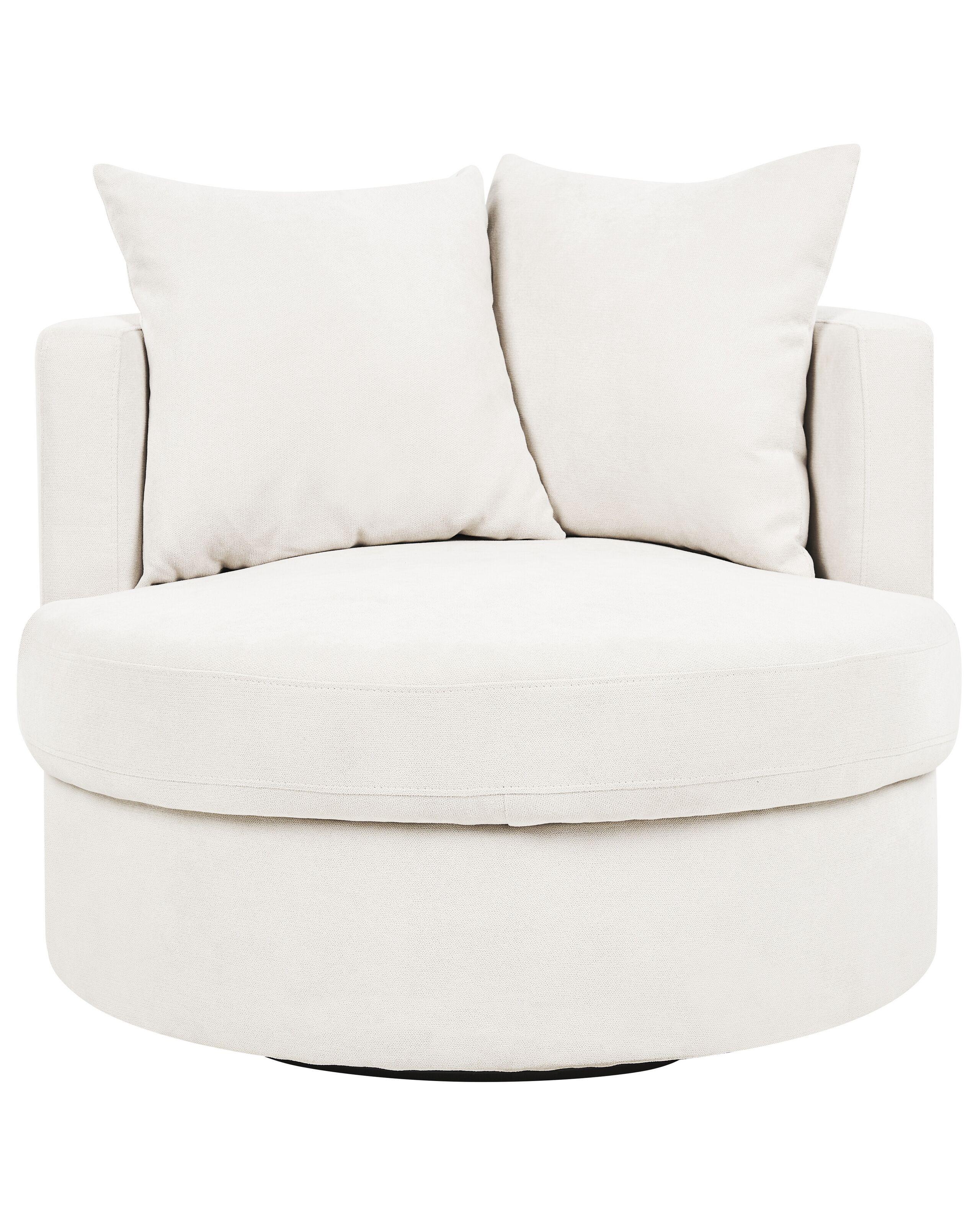 Beliani Drehsessel aus Polyester Modern DALBY