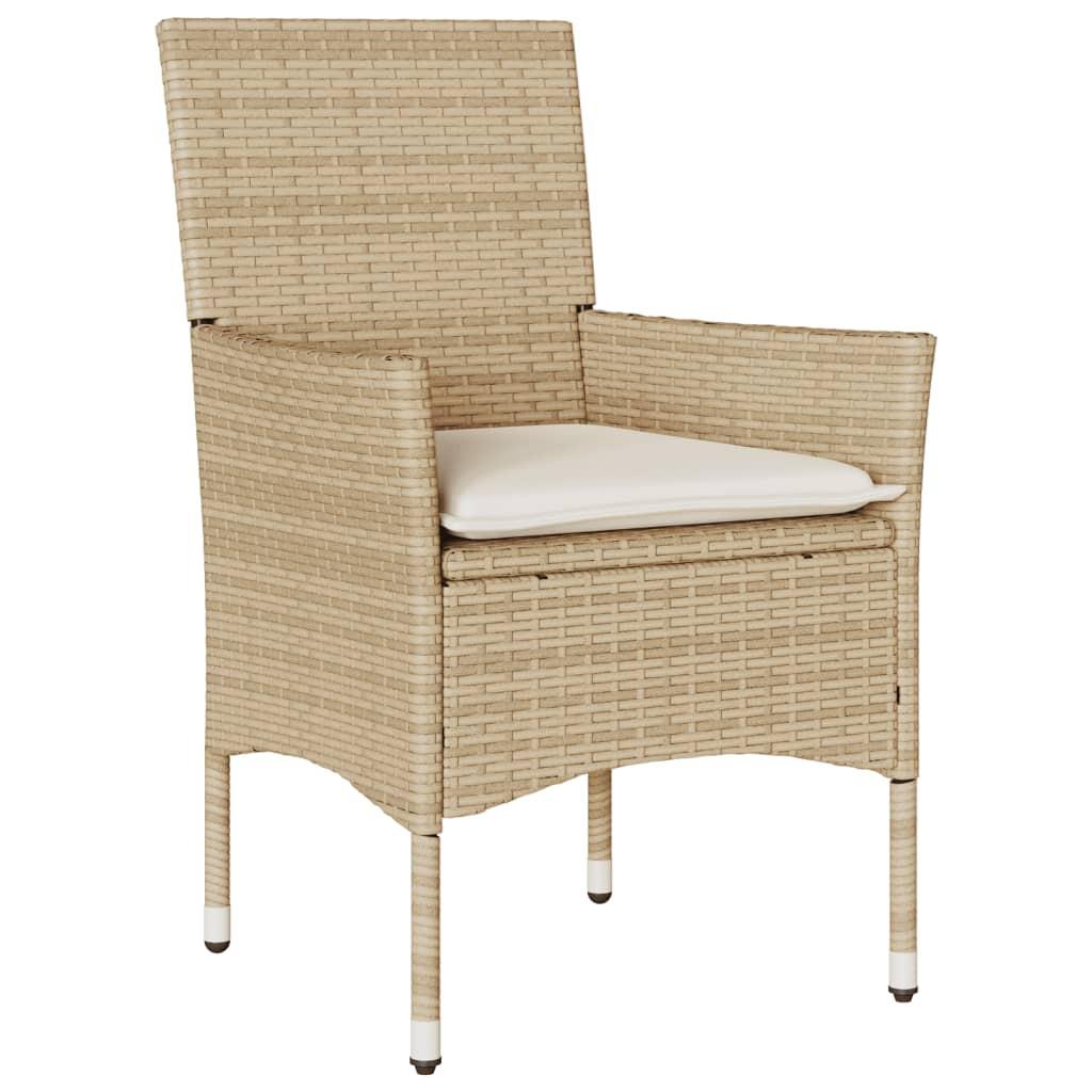 VidaXL Garten essgruppe poly-rattan