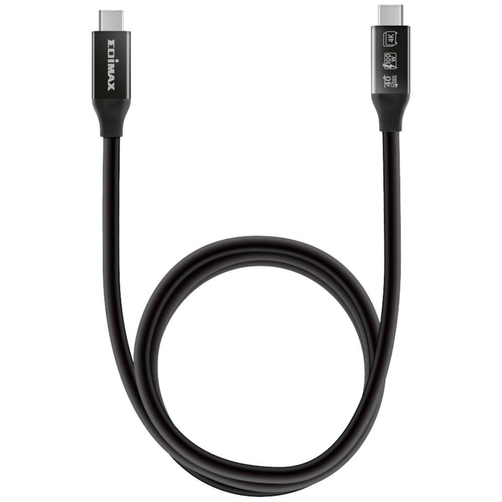 EDIMAX 40 Gbit/s USB4 Thunderbolt 3-Kabel (USB-C zu USB-C)