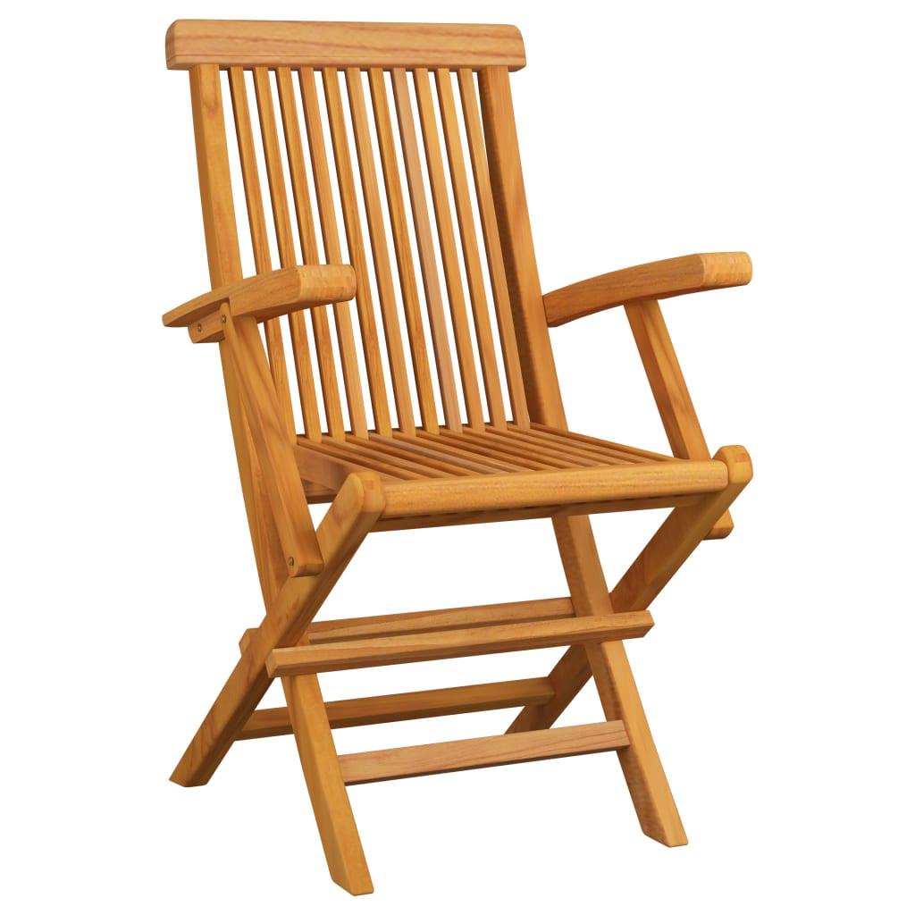 VidaXL Gartenstuhl teak