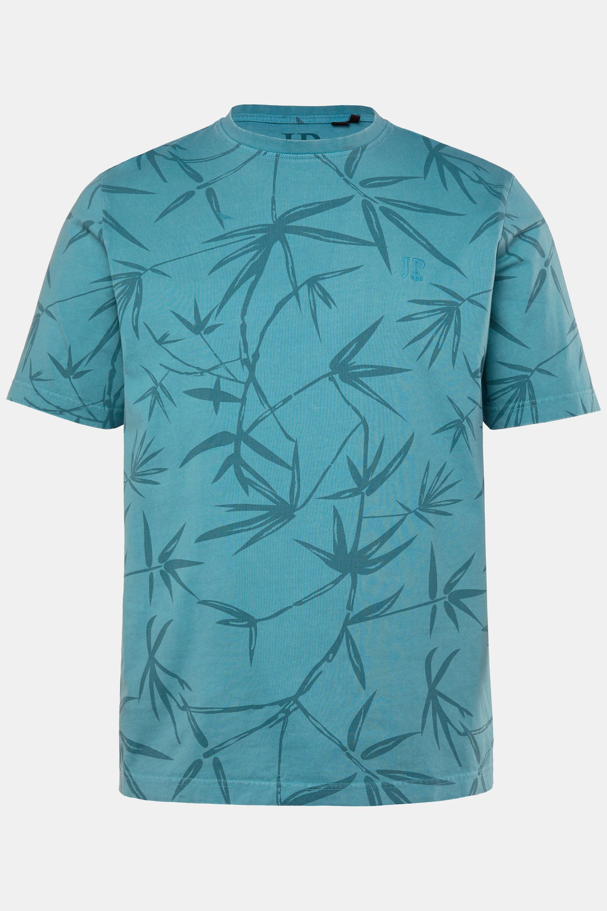 JP1880 Halbarm Alloverprint Vintage Look T-Shirt